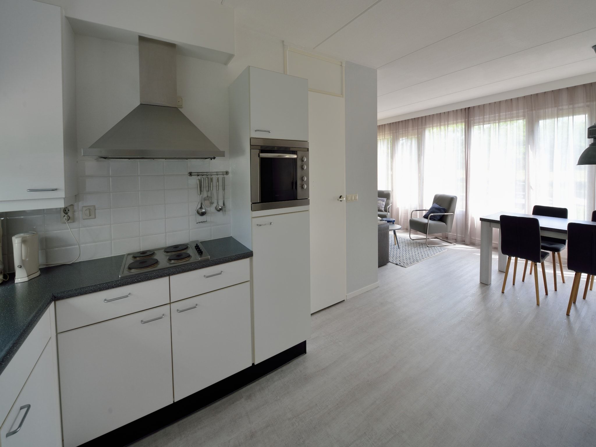 De keuken van Villapark Schildmeer 4 in Steendam