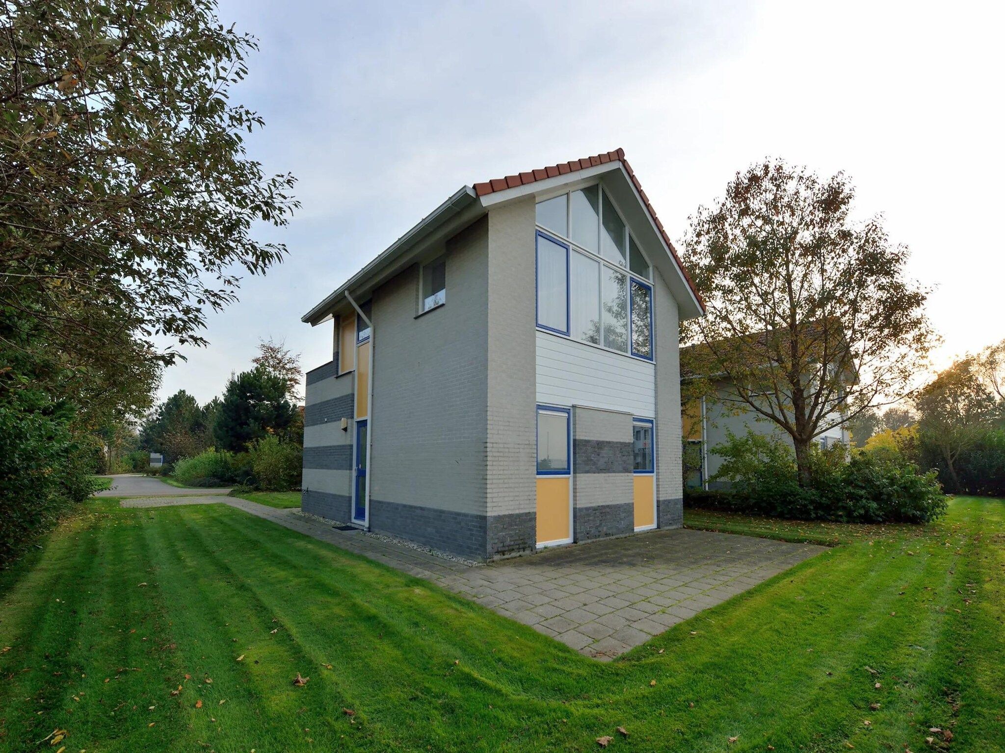 De buitenkant van Villapark Schildmeer 5 in Steendam