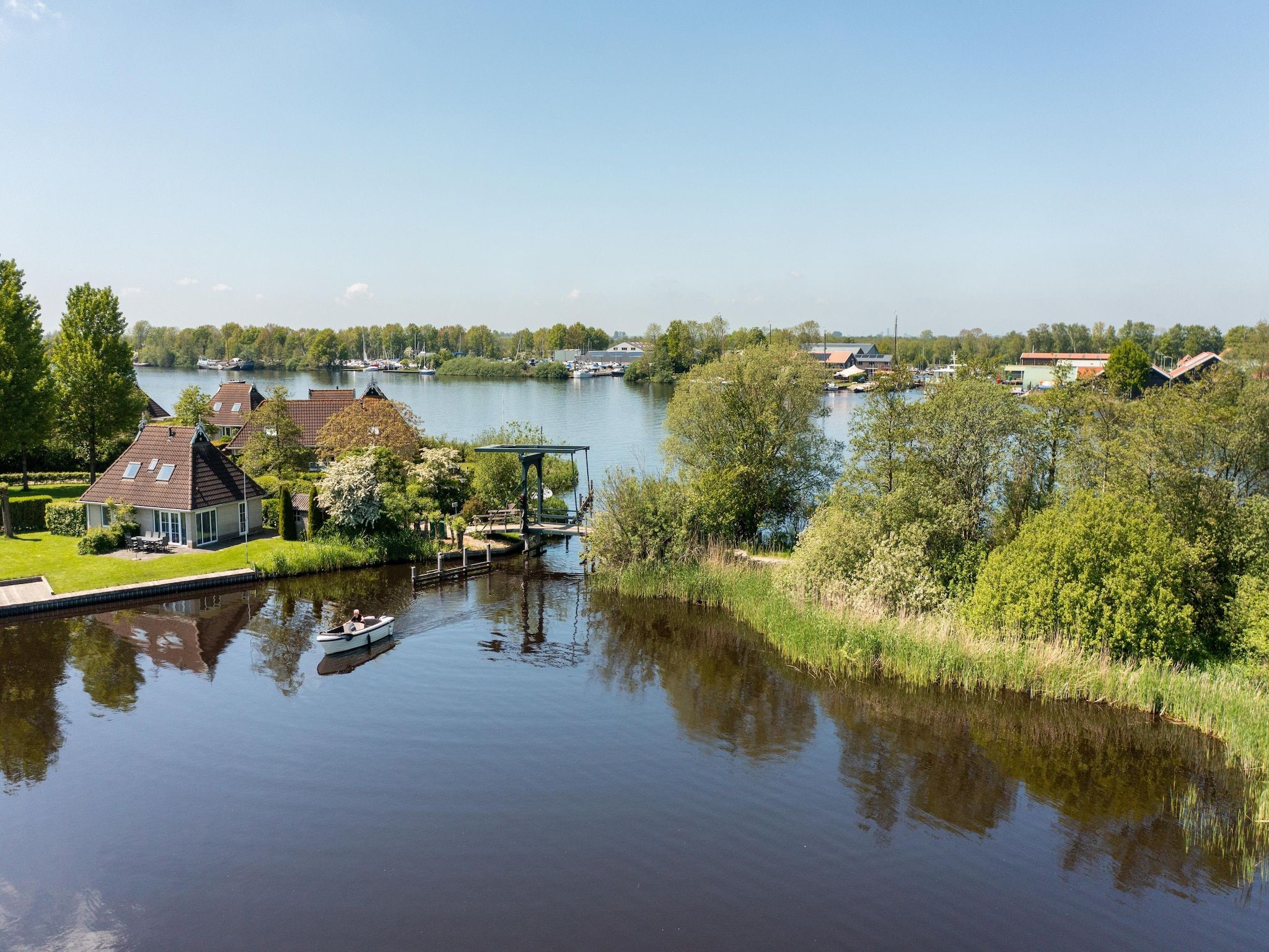 De omgeving van Buitenplaats It Wiid in Eernewoud