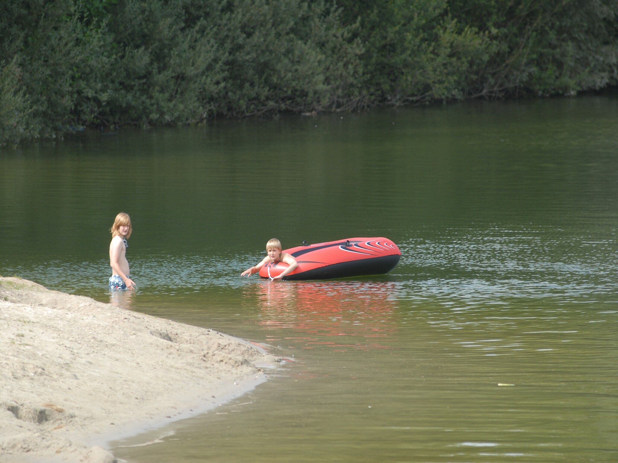 Parkfaciliteiten bij Recreatiepark Tolplas 2 in Hoge Hexel
