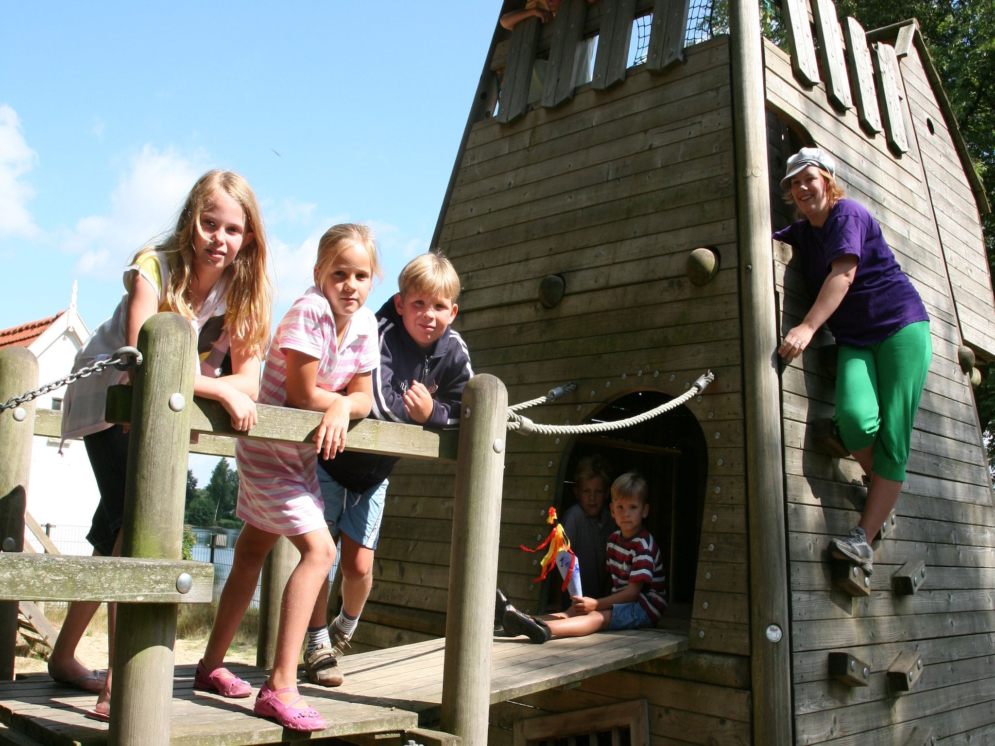 Parkfaciliteiten bij Recreatiepark Tolplas 2 in Hoge Hexel