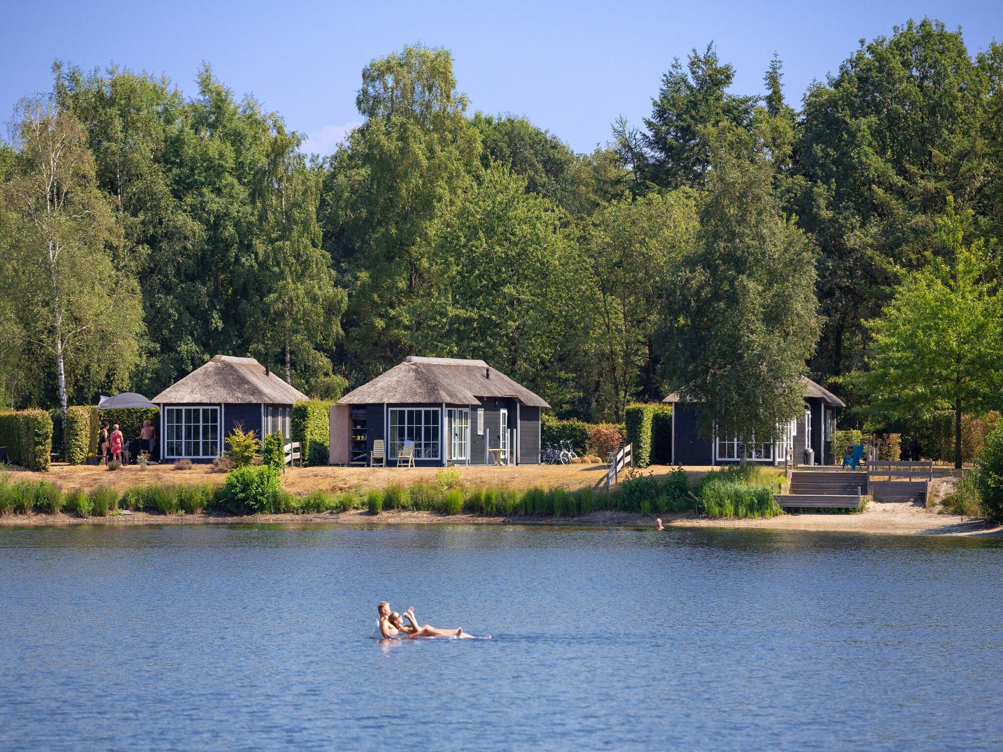 Parkfaciliteiten bij Recreatiepark Tolplas 7 in Hoge Hexel