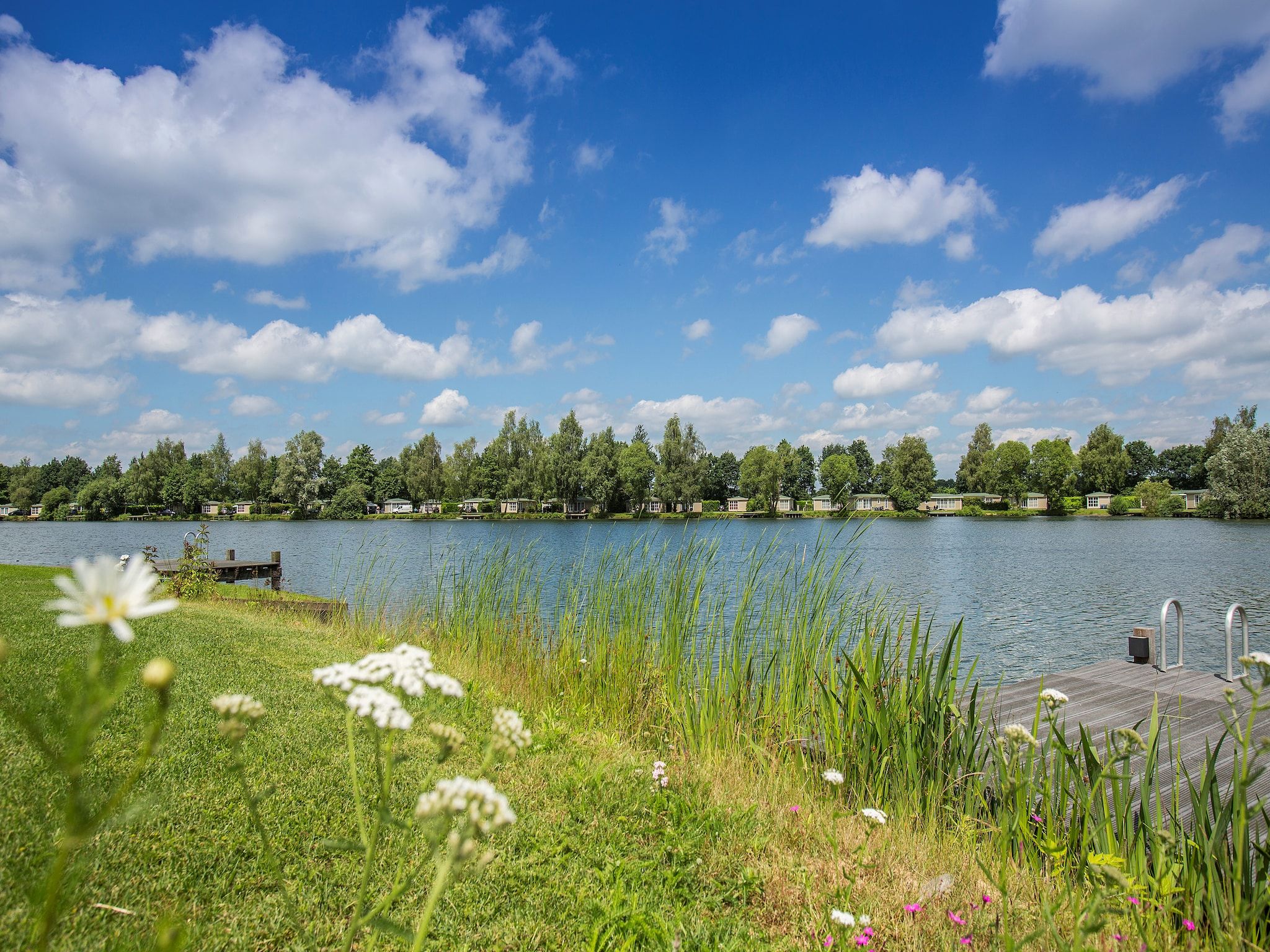 Parkfaciliteiten bij Recreatiepark Tolplas 8 in Hoge Hexel