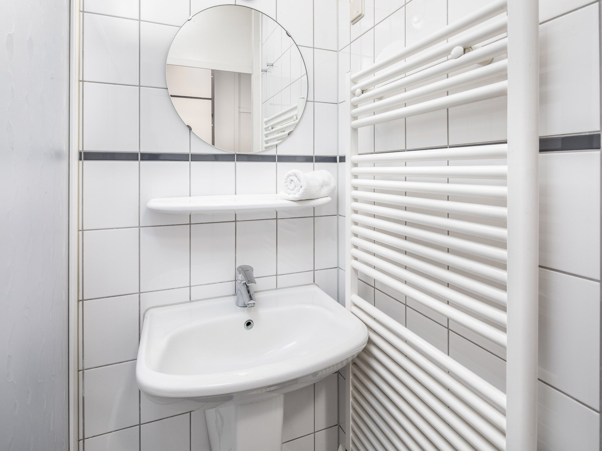 De badkamer van Het Drentse Wold 6 in Hoogersmilde