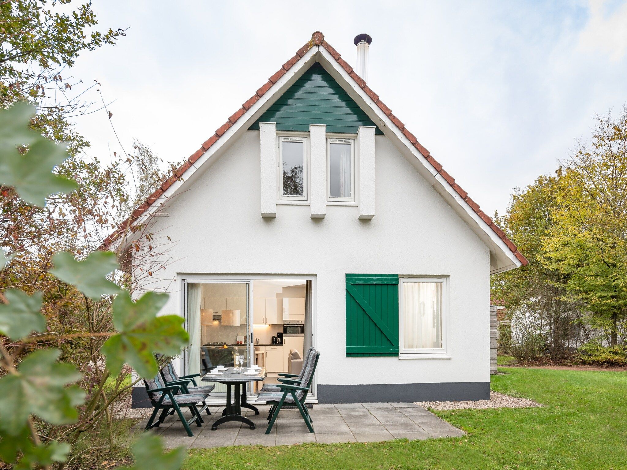 De buitenkant van Het Drentse Wold 2 in Hoogersmilde