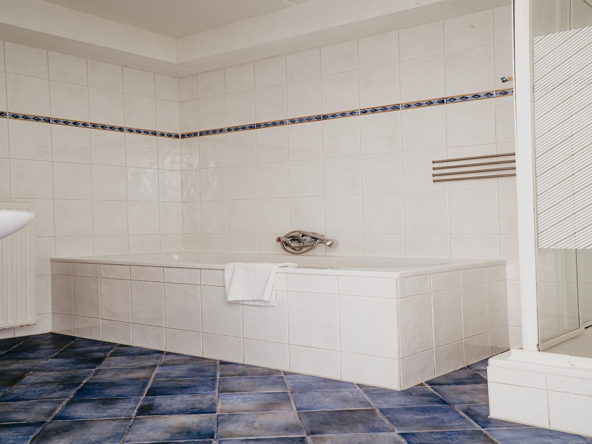 De badkamer van Waterpark de Meerparel 7 in Uitgeest