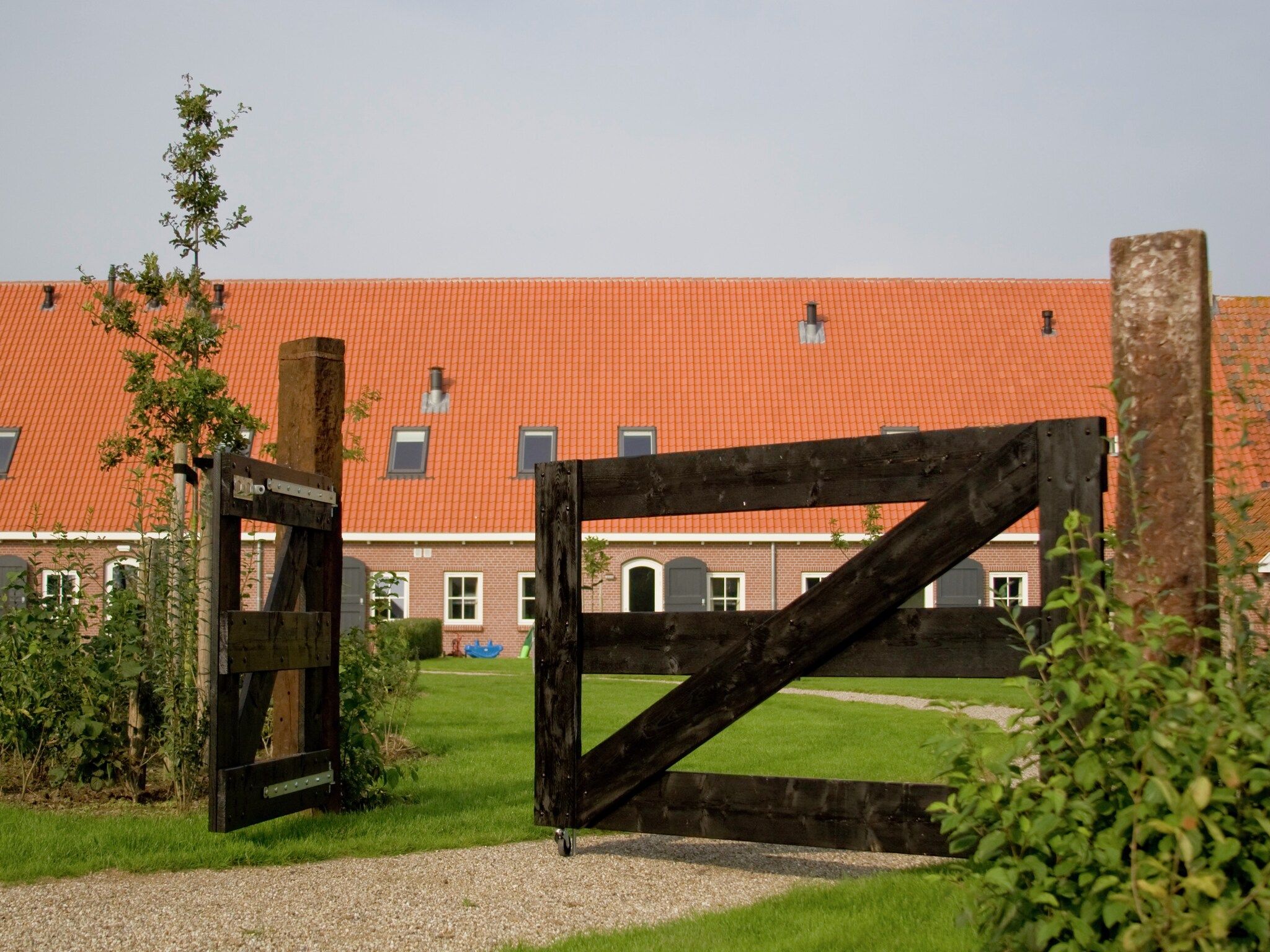 De buitenkant van Recreatiepark de Stelhoeve 2 in Wemeldinge