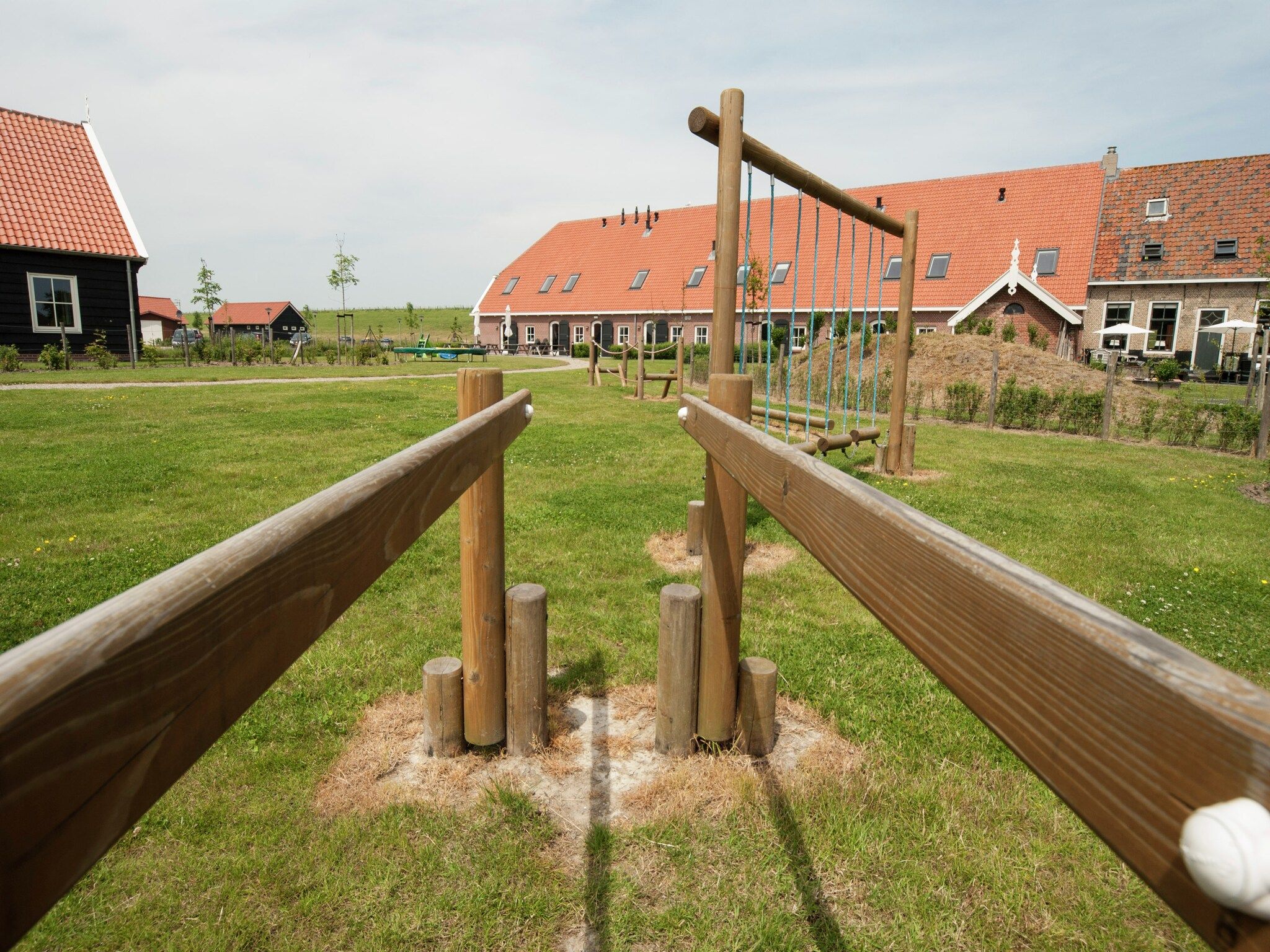 De buitenkant van Recreatiepark de Stelhoeve 2 in Wemeldinge