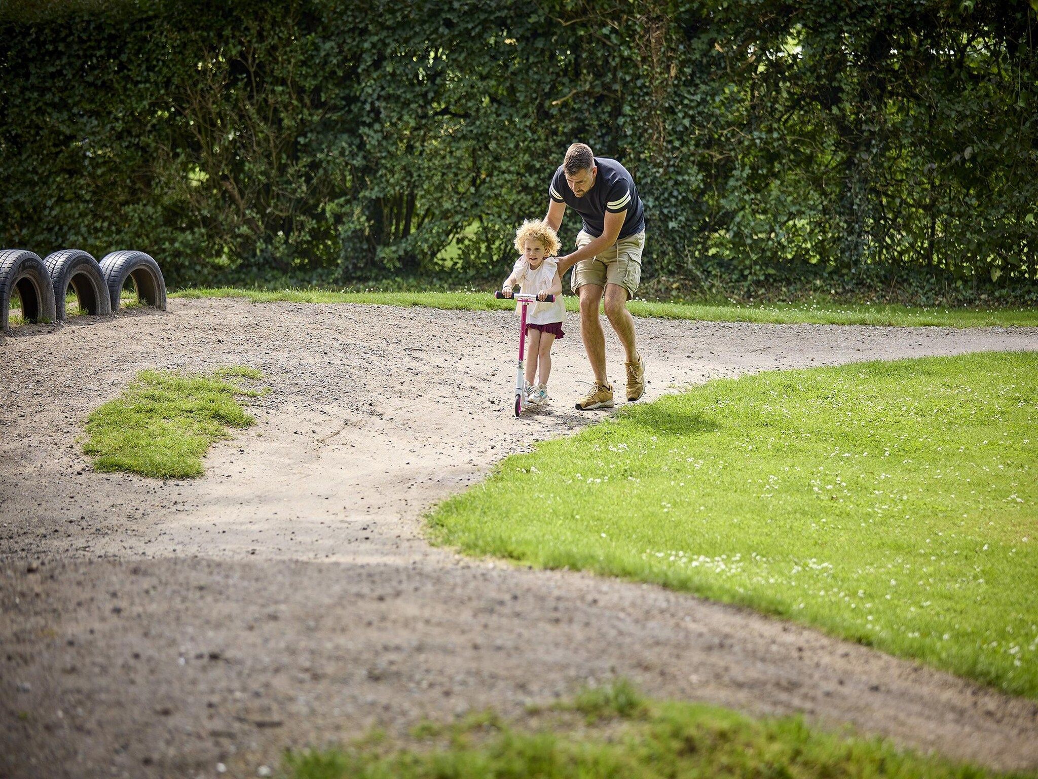 Parkfaciliteiten bij Buitenhof De Leistert 2 in Roggel