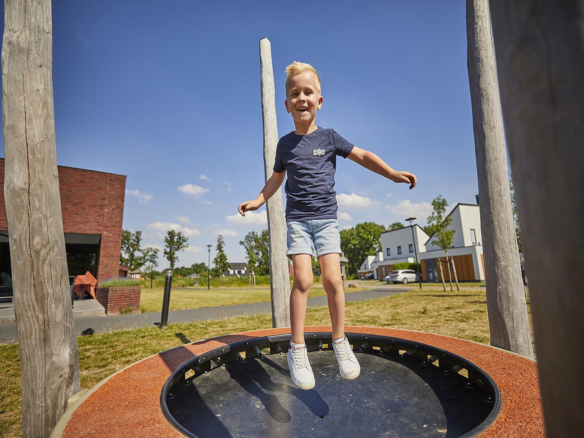 Parkfaciliteiten bij Buitenhof De Leistert 2 in Roggel