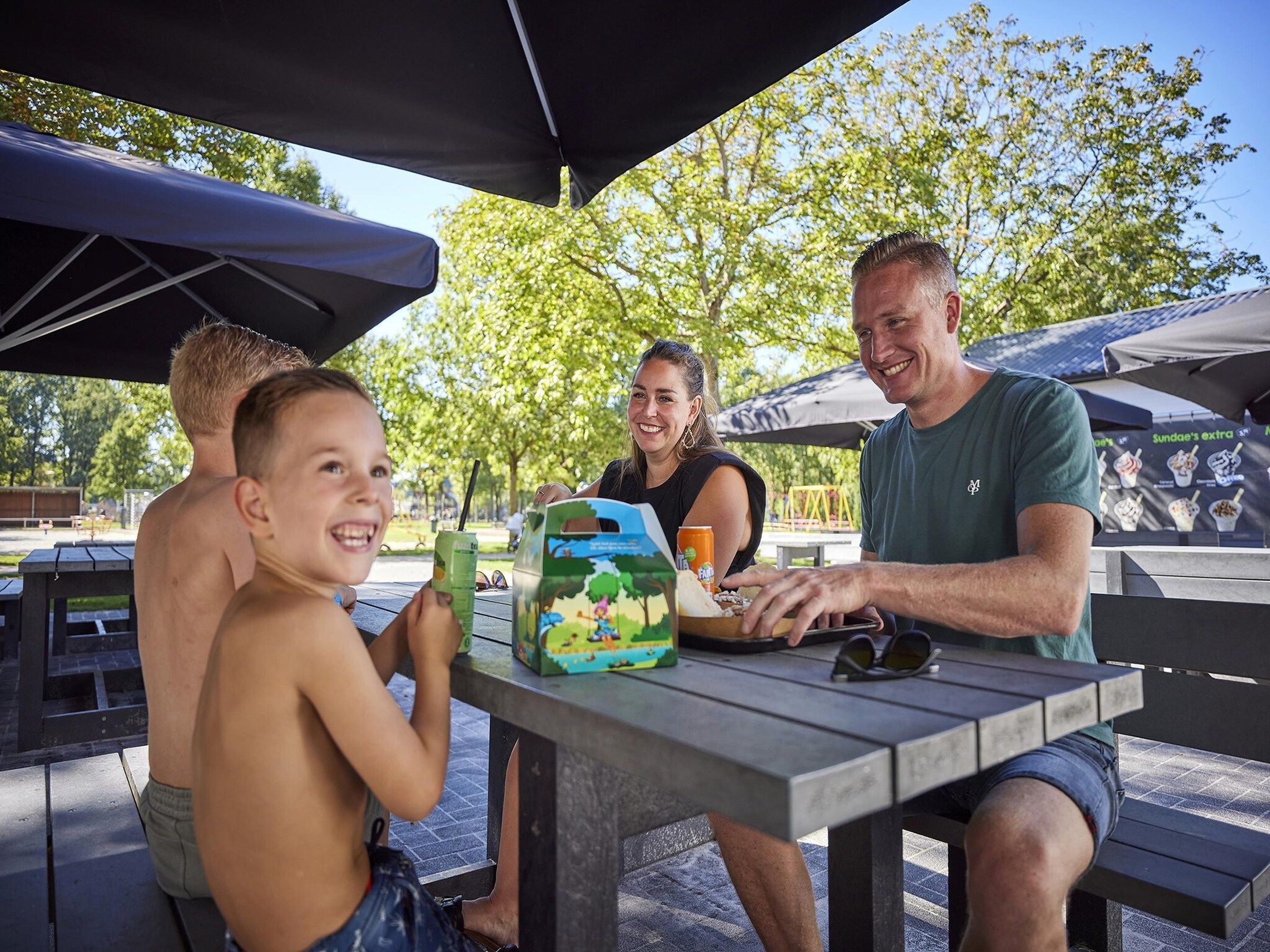 Parkfaciliteiten bij Buitenhof De Leistert 2 in Roggel