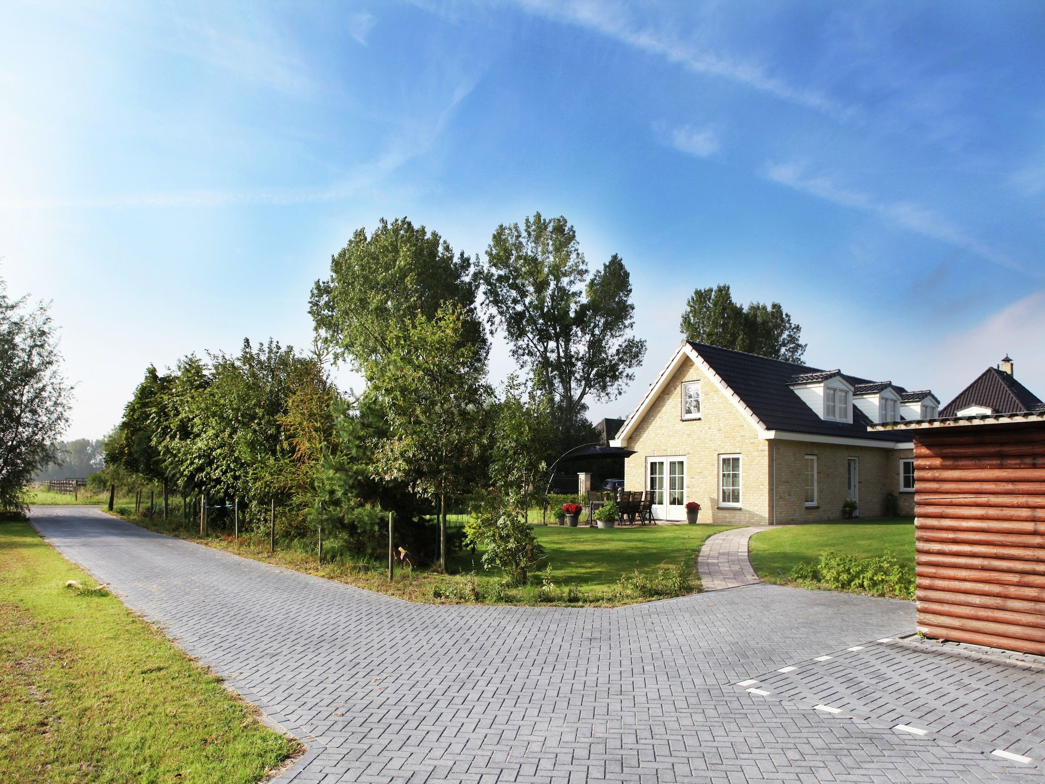 De tuin van Scoreldame 8-persoons in Schoorldam