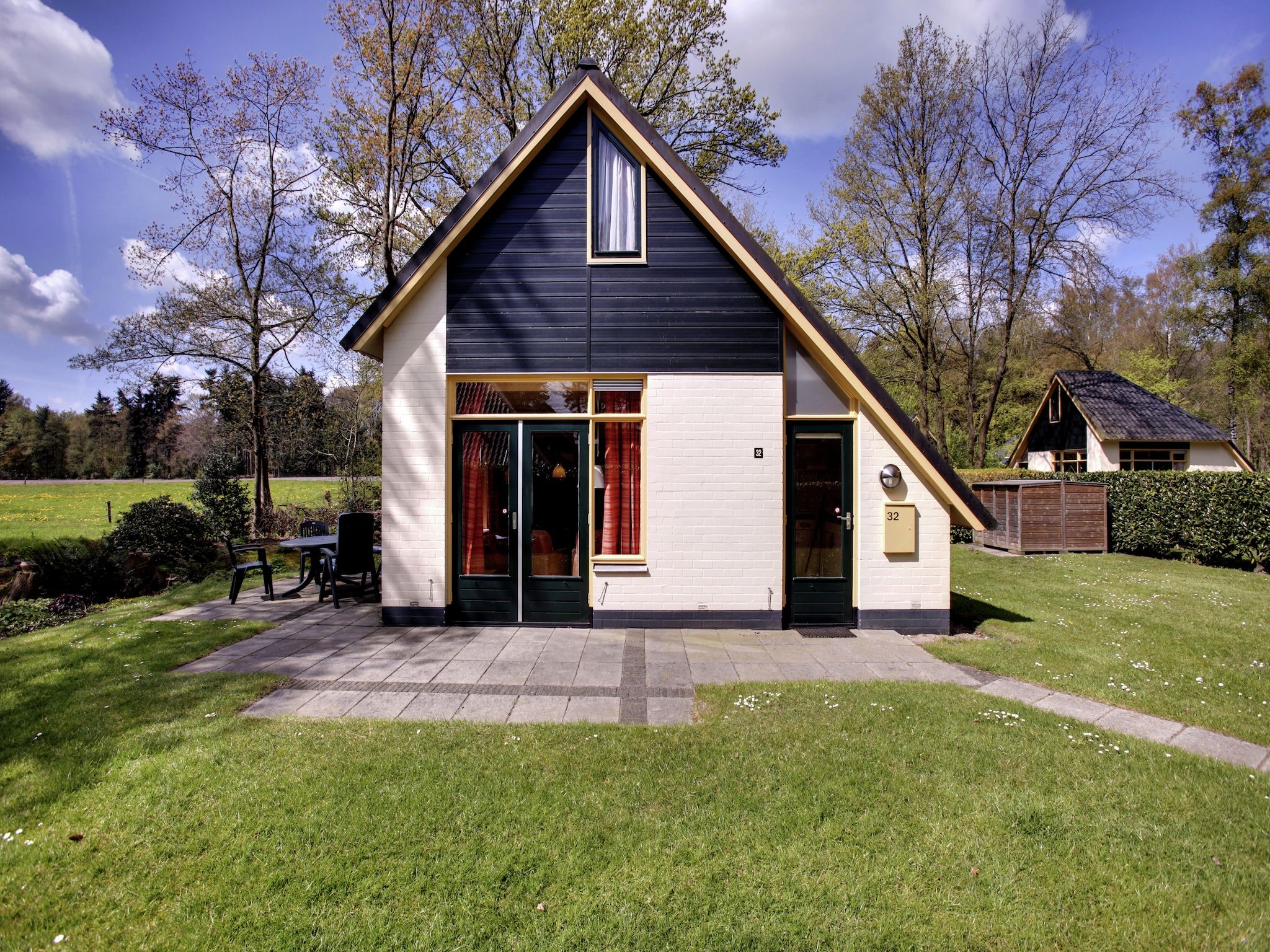 De buitenkant van Buitenplaats Gerner 2 in Dalfsen