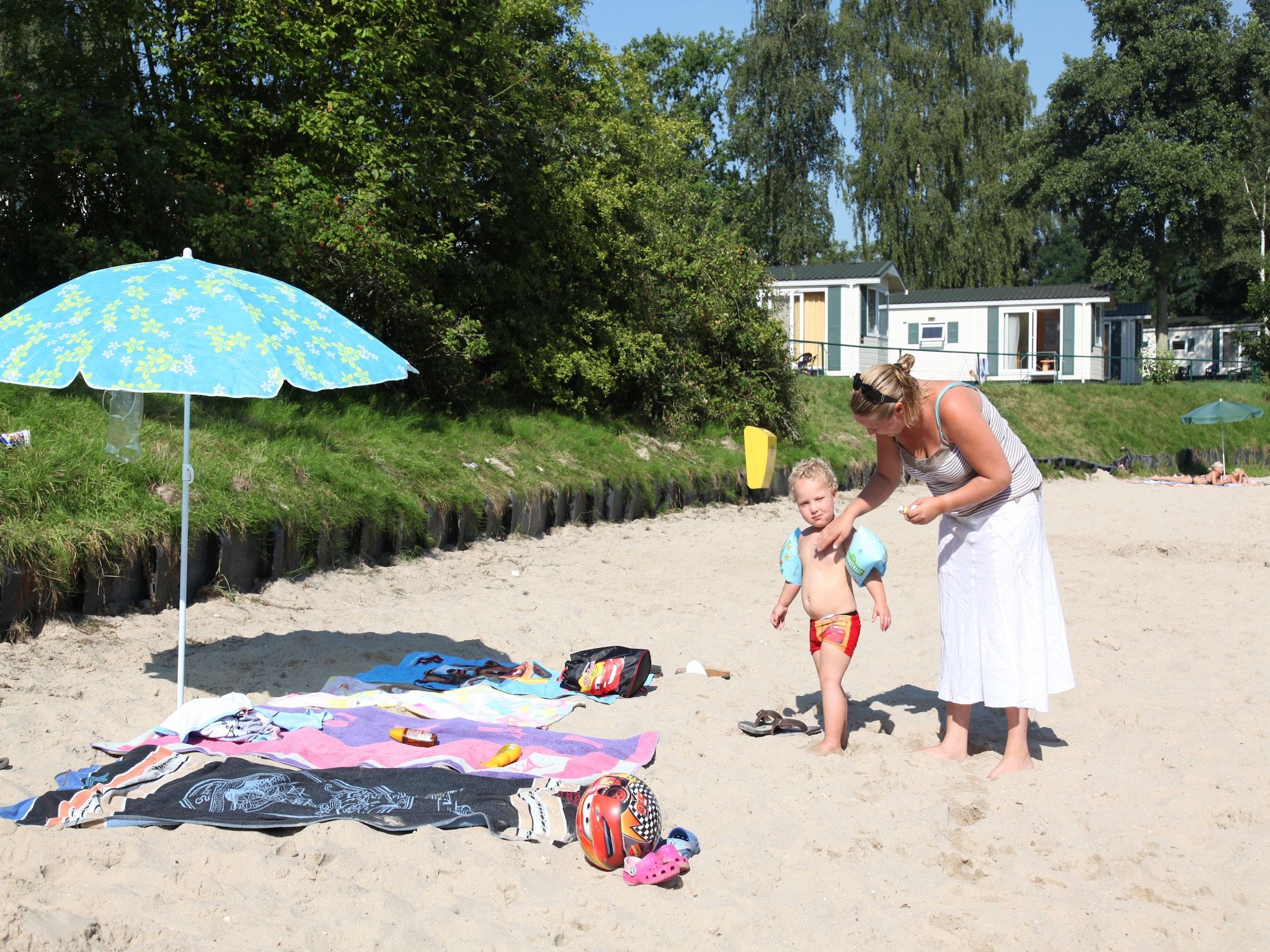 Parkfaciliteiten bij Resort Arcen 1 in Arcen