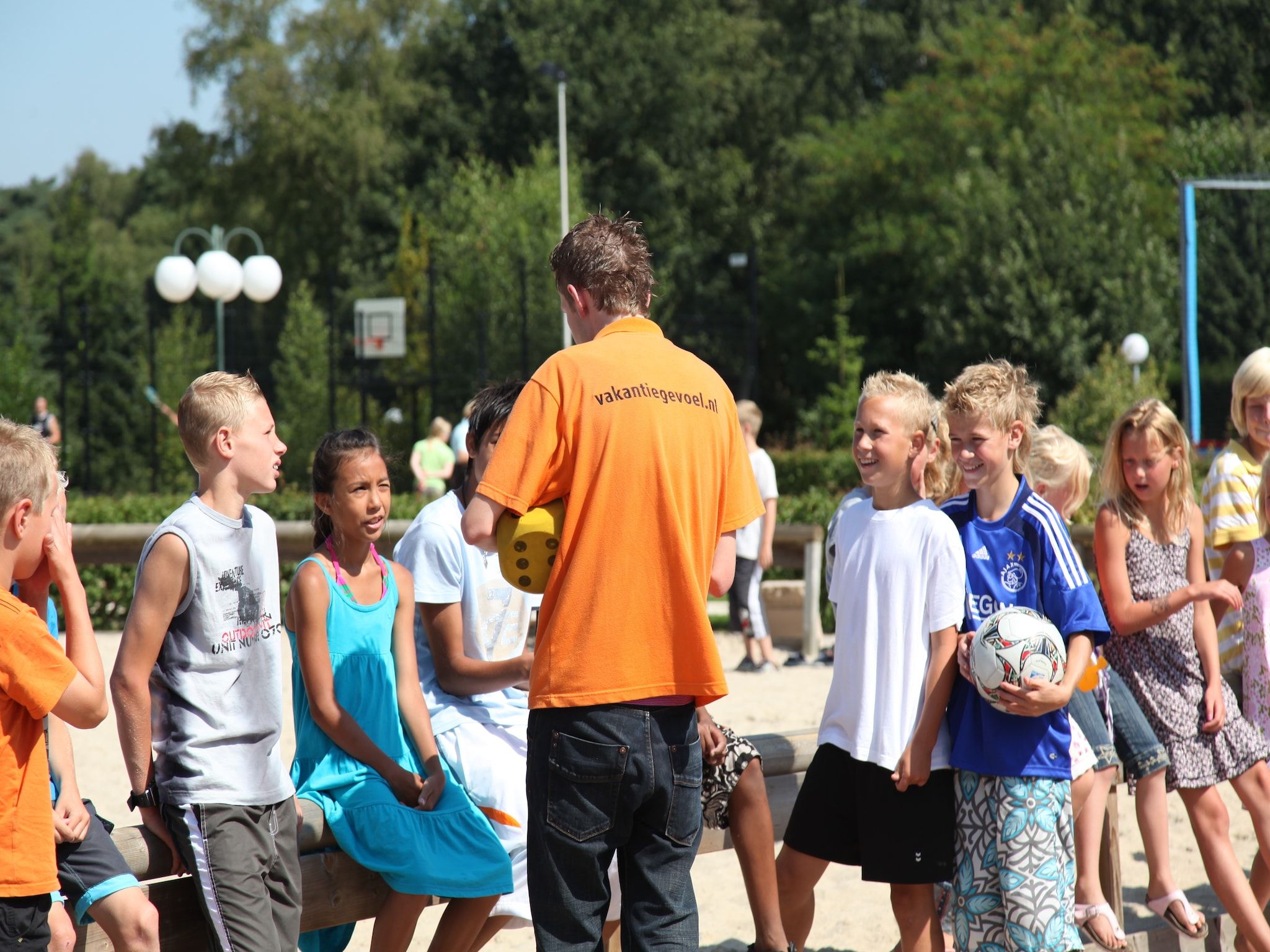 Parkfaciliteiten bij Resort Arcen 1 in Arcen