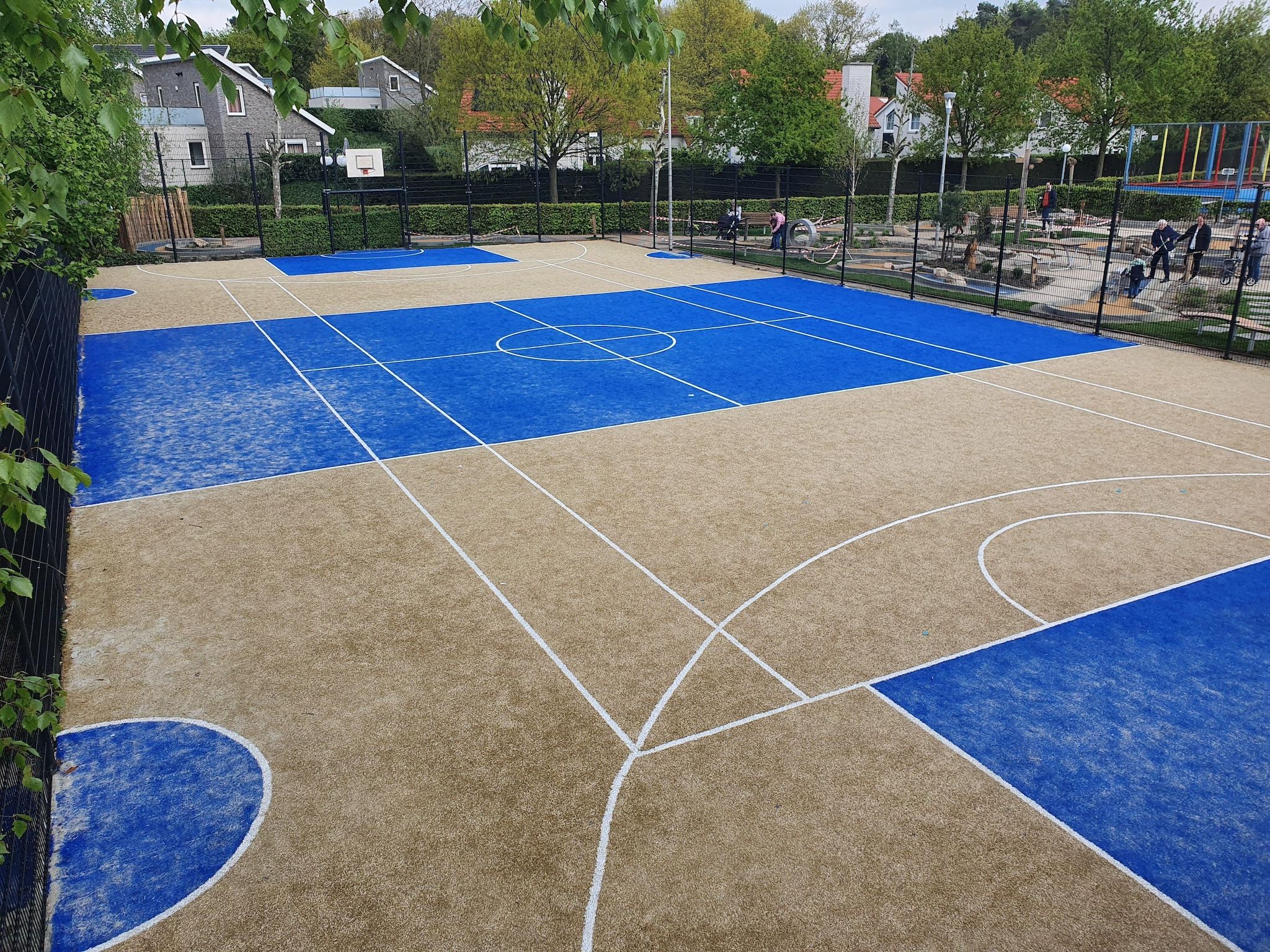 Parkfaciliteiten bij Resort Arcen 5 in Arcen