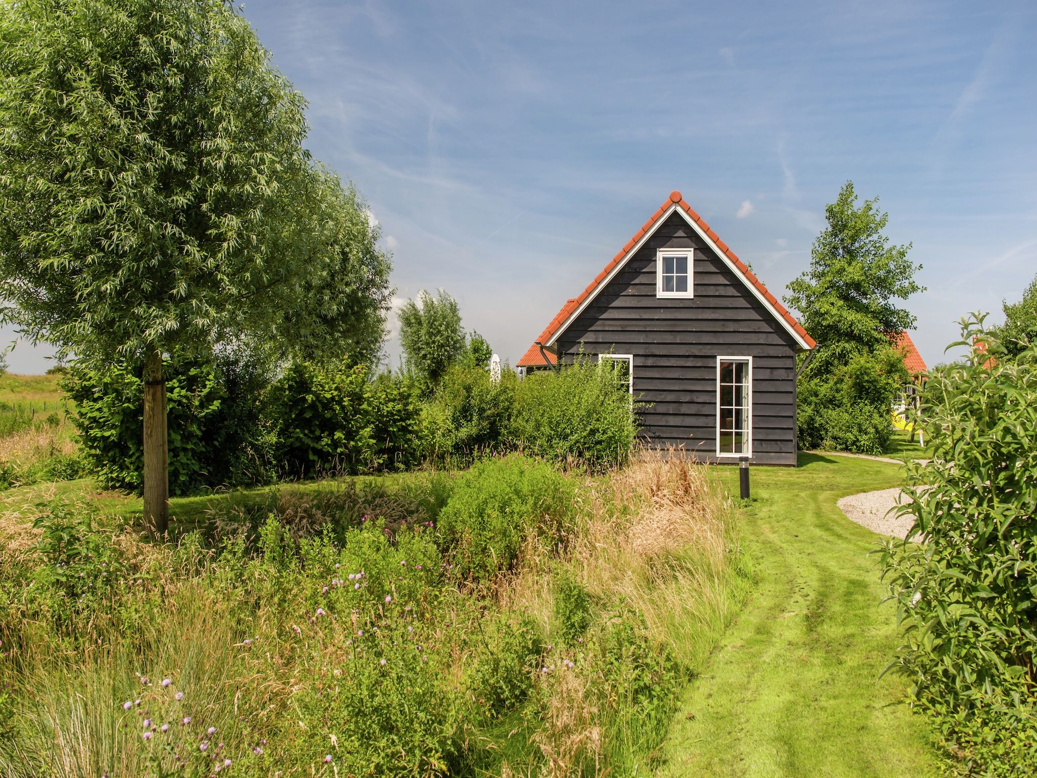 De buitenkant van Recreatiepark de Stelhoeve 3 in Wemeldinge
