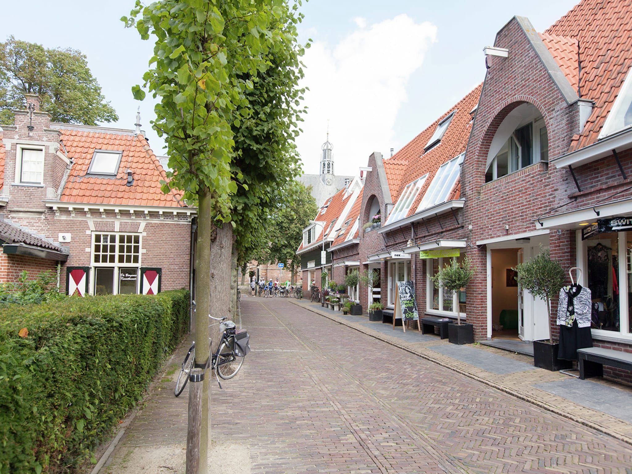 De omgeving van Morgenster in Bergen aan zee