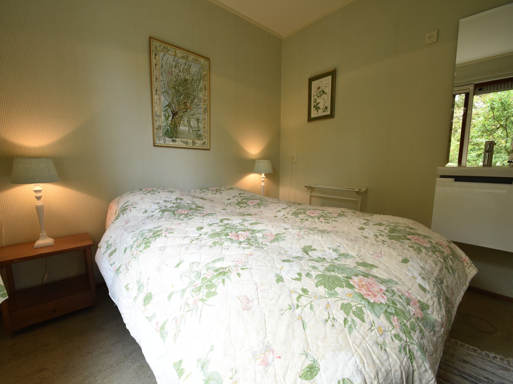 Een slaapkamer van Morgenster in Bergen aan zee
