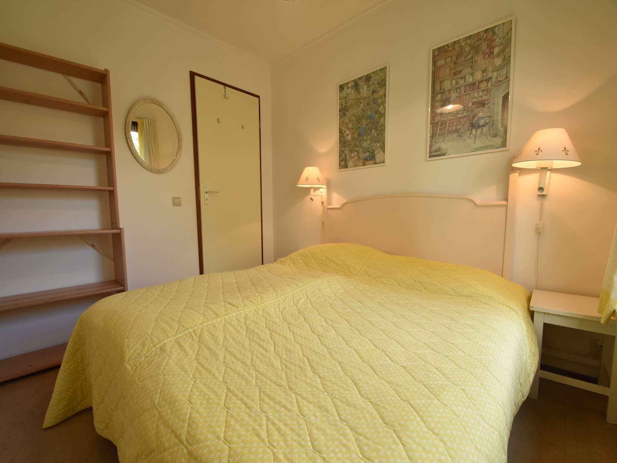 Een slaapkamer van Morgenster in Bergen aan zee