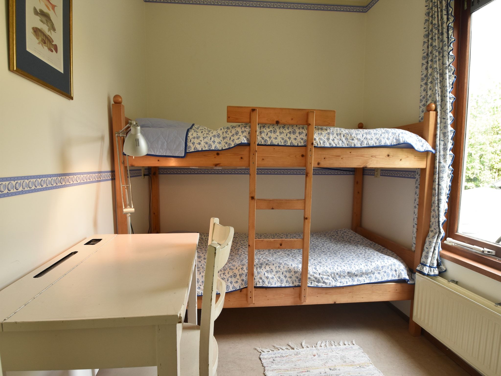 Een slaapkamer van Morgenster in Bergen aan zee