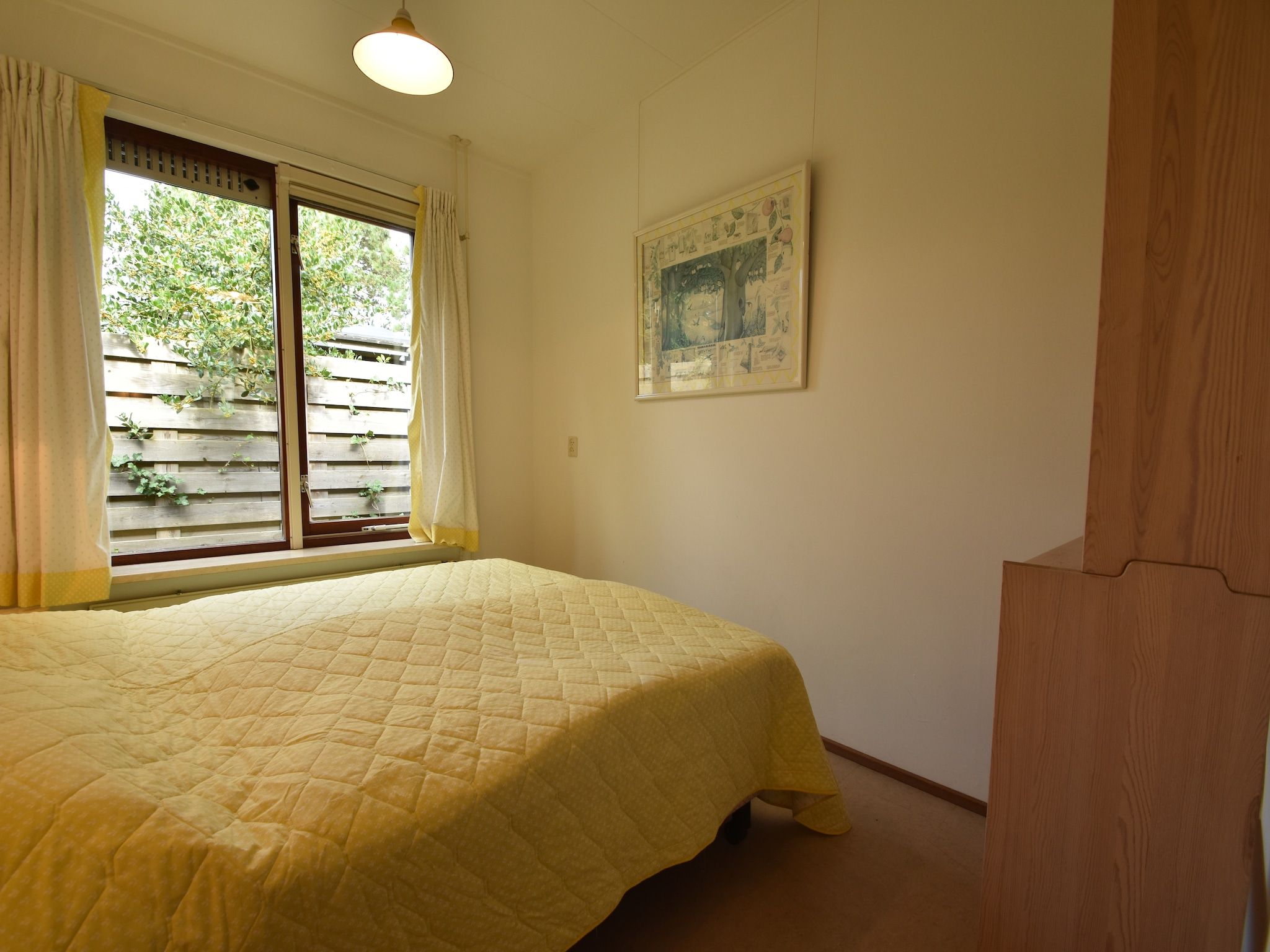 Een slaapkamer van Morgenster in Bergen aan zee