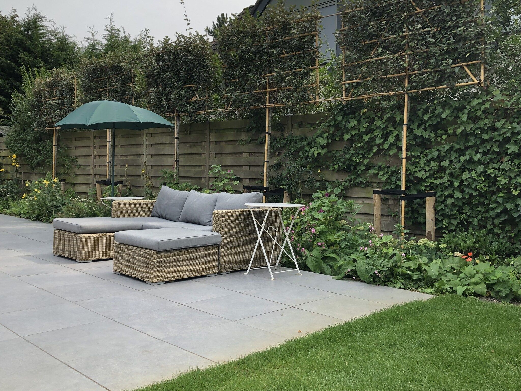 De tuin van Morgenster in Bergen aan zee