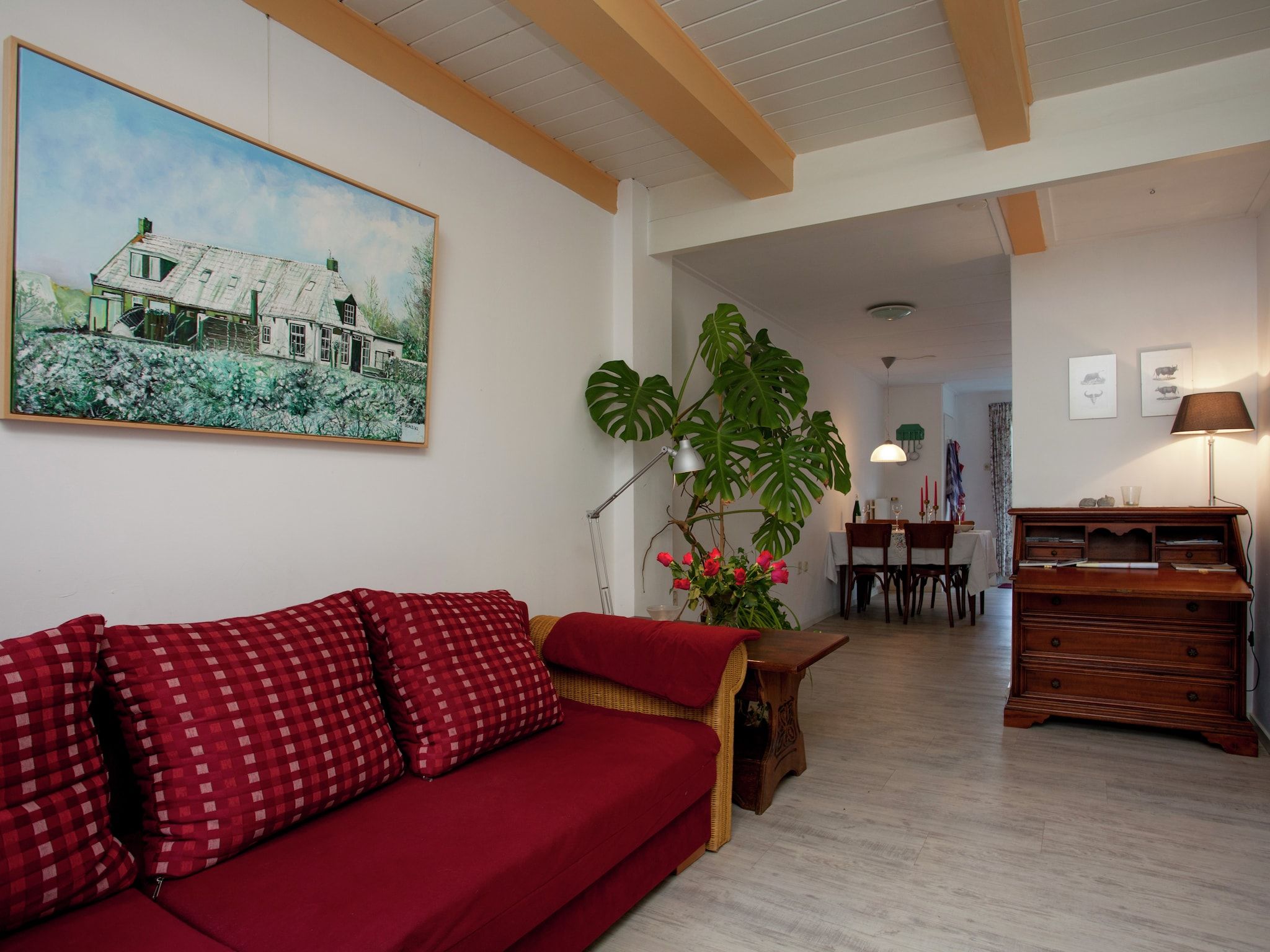 De woonkamer van Anno 1711 in Nes-Ameland