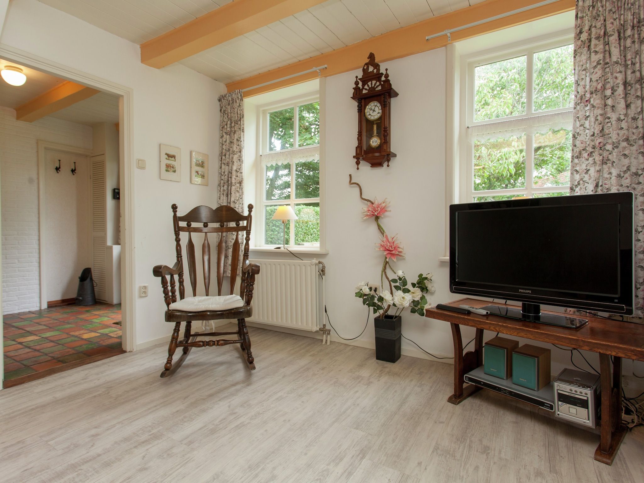 De woonkamer van Anno 1711 in Nes-Ameland