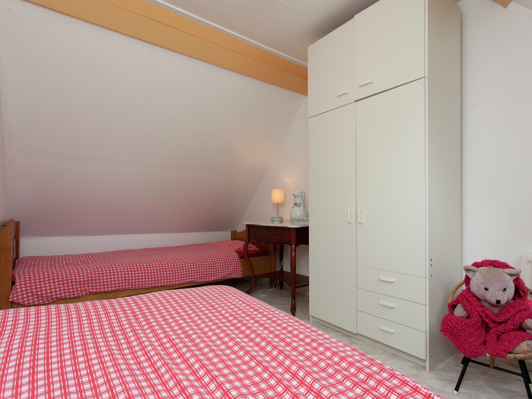 Een slaapkamer van Anno 1711 in Nes-Ameland