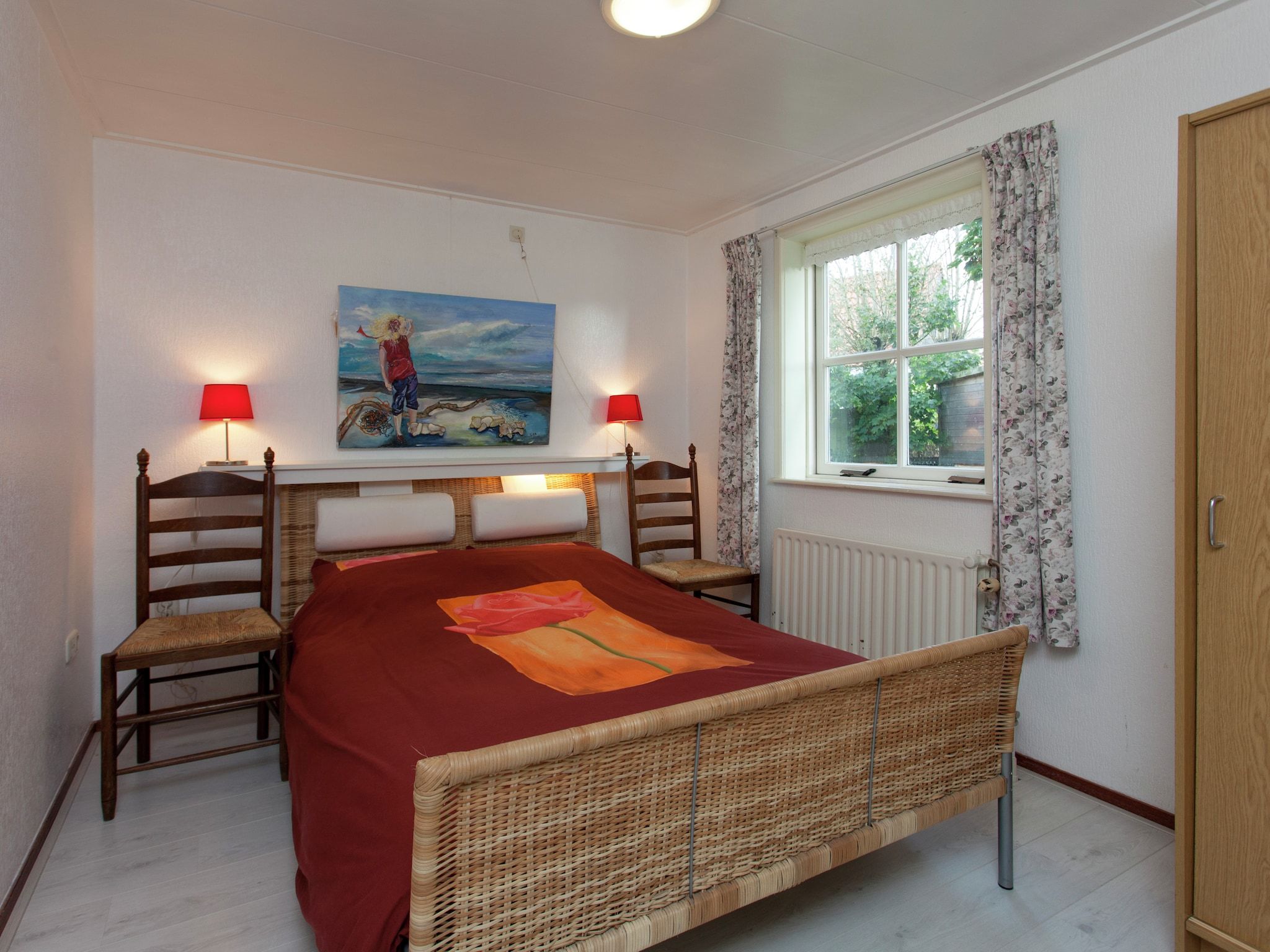 Een slaapkamer van Anno 1711 in Nes-Ameland