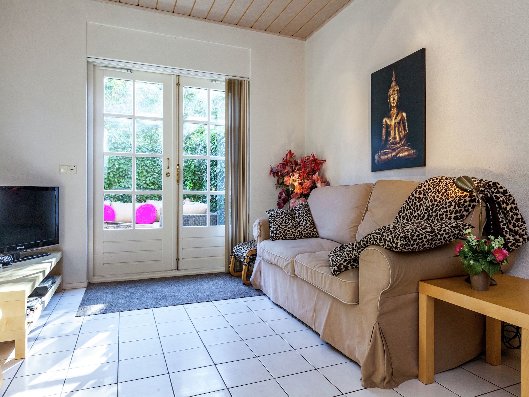 De woonkamer van Vier Duinen in Oostkapelle