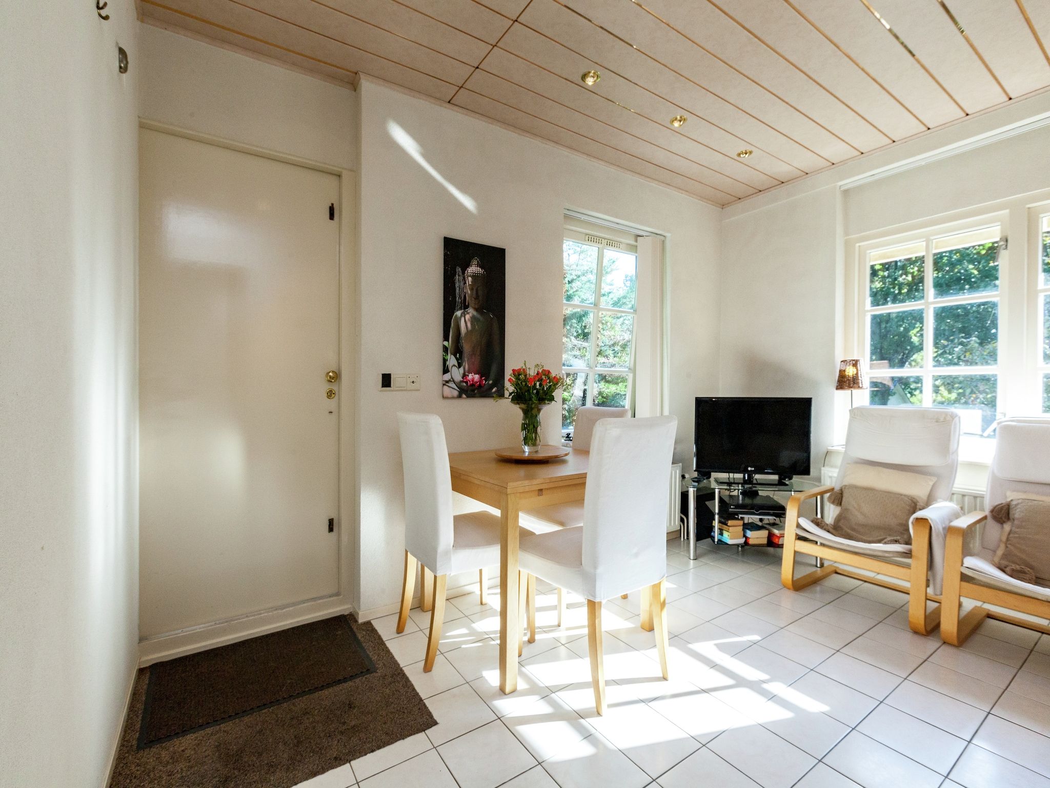 De woonkamer van Twee Duinen in Oostkapelle