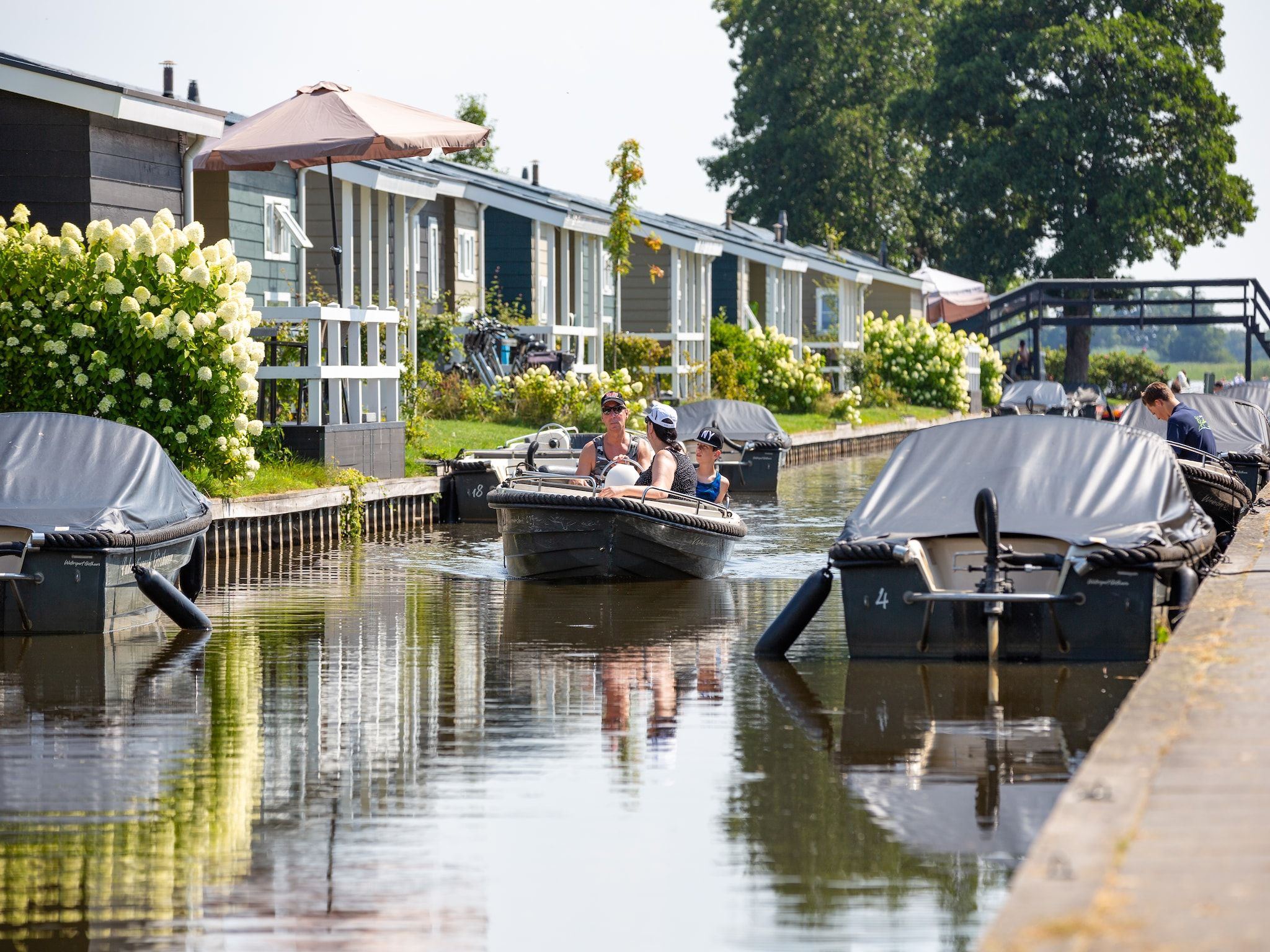 Parkfaciliteiten bij Vakantiepark Giethoorn 3 in Giethoorn