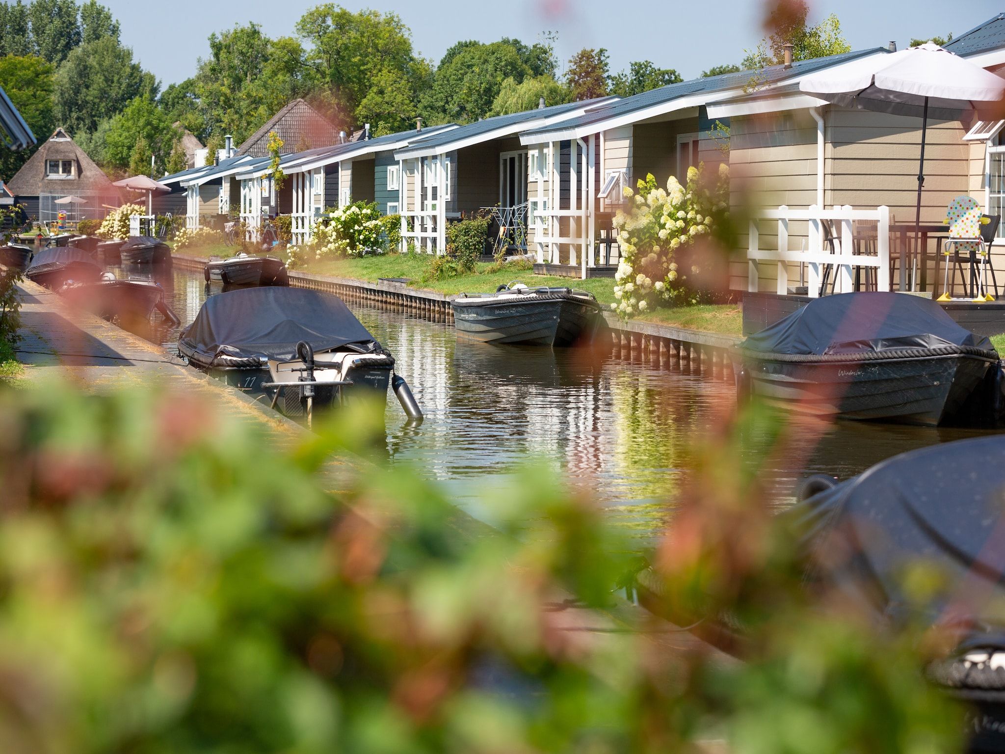 Parkfaciliteiten bij Vakantiepark Giethoorn 3 in Giethoorn