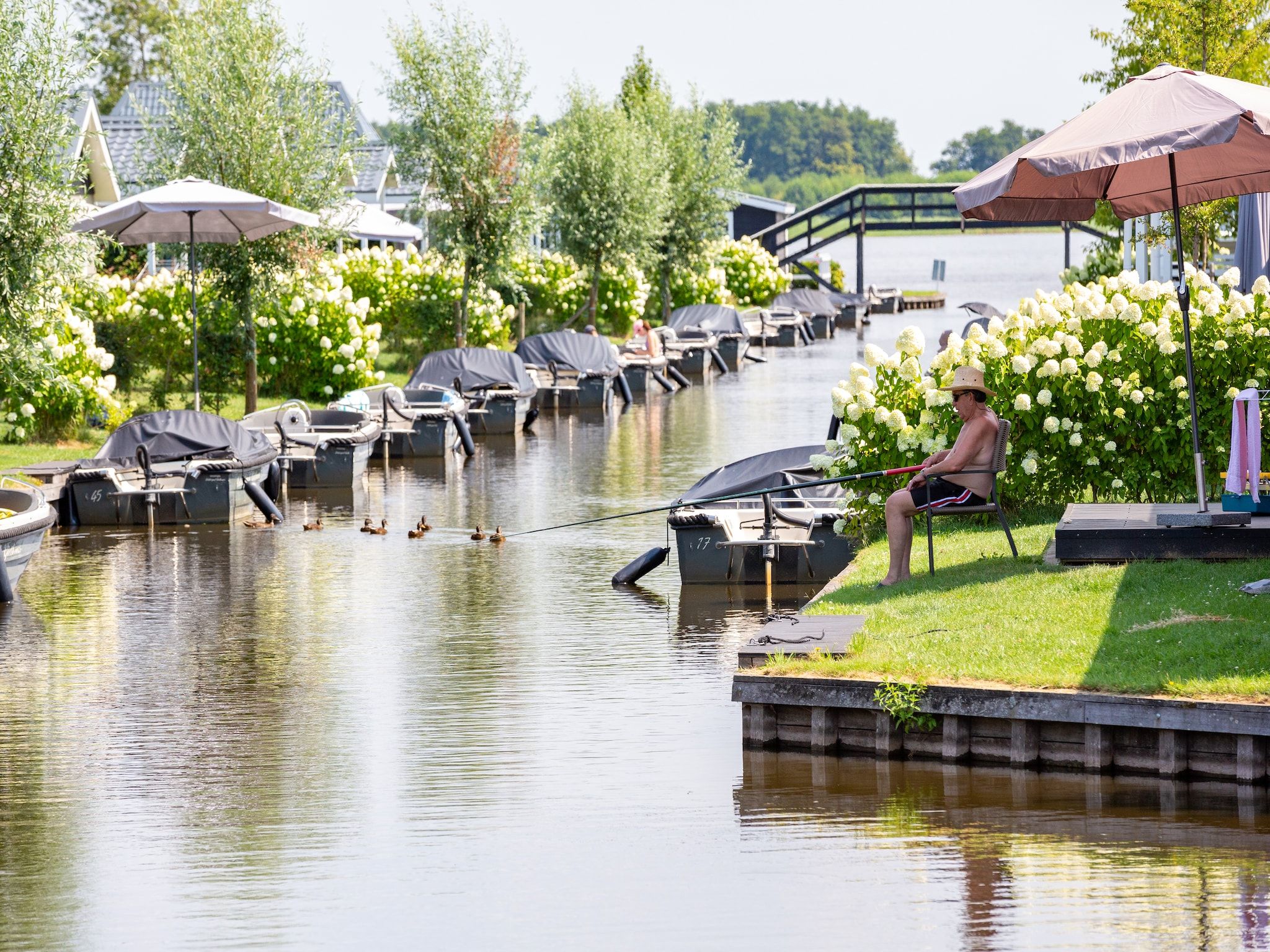 Parkfaciliteiten bij Vakantiepark Giethoorn 3 in Giethoorn