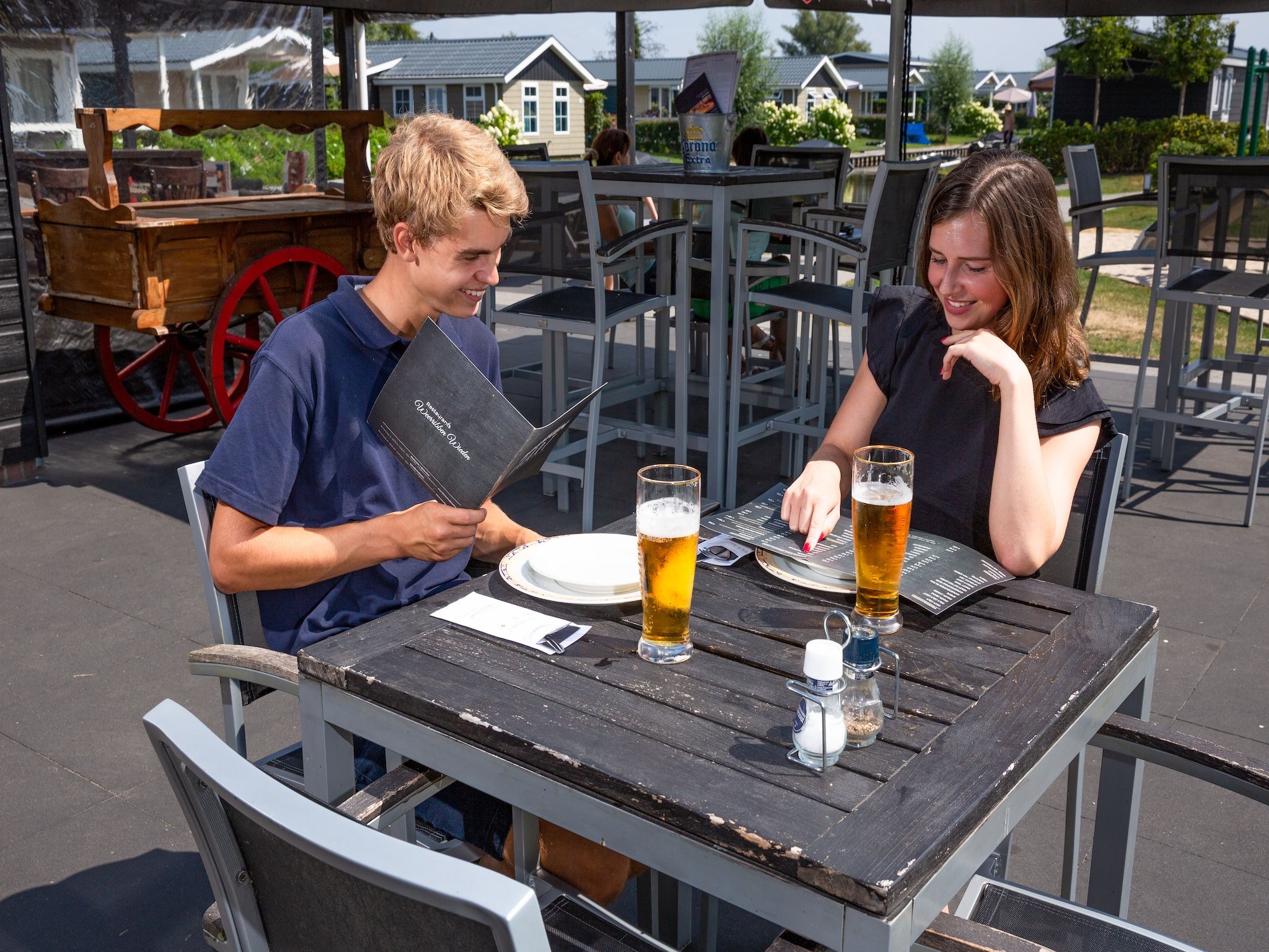 Parkfaciliteiten bij Vakantiepark Giethoorn 3 in Giethoorn