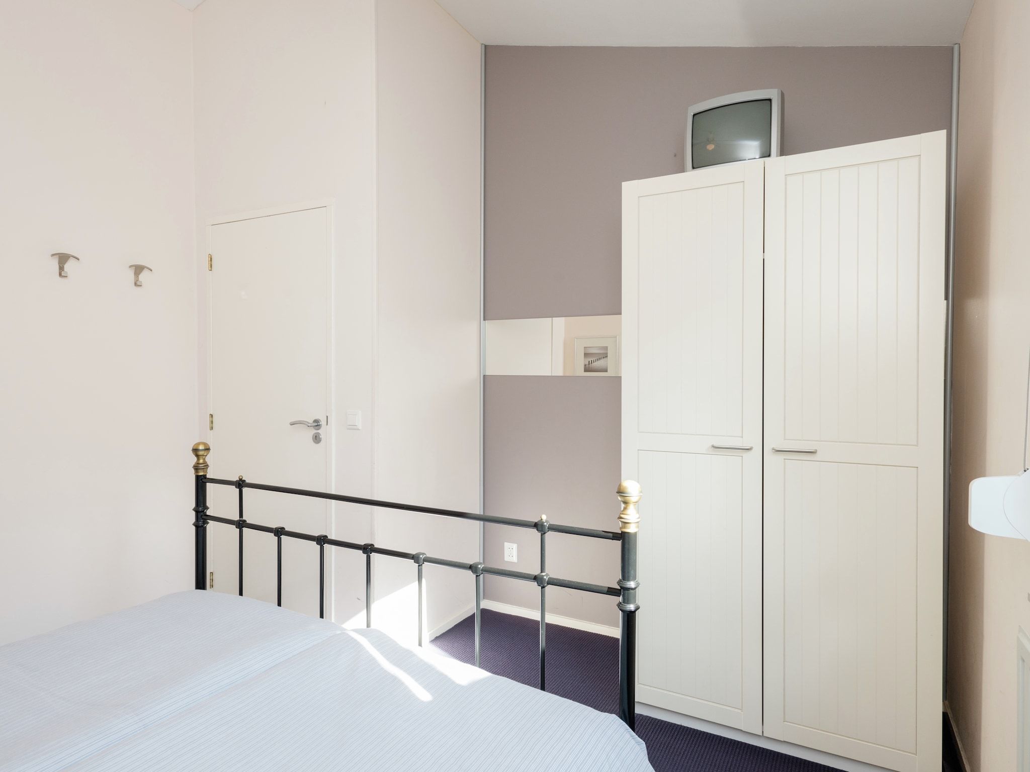 Een slaapkamer van De Strandvogel in Julianadorp