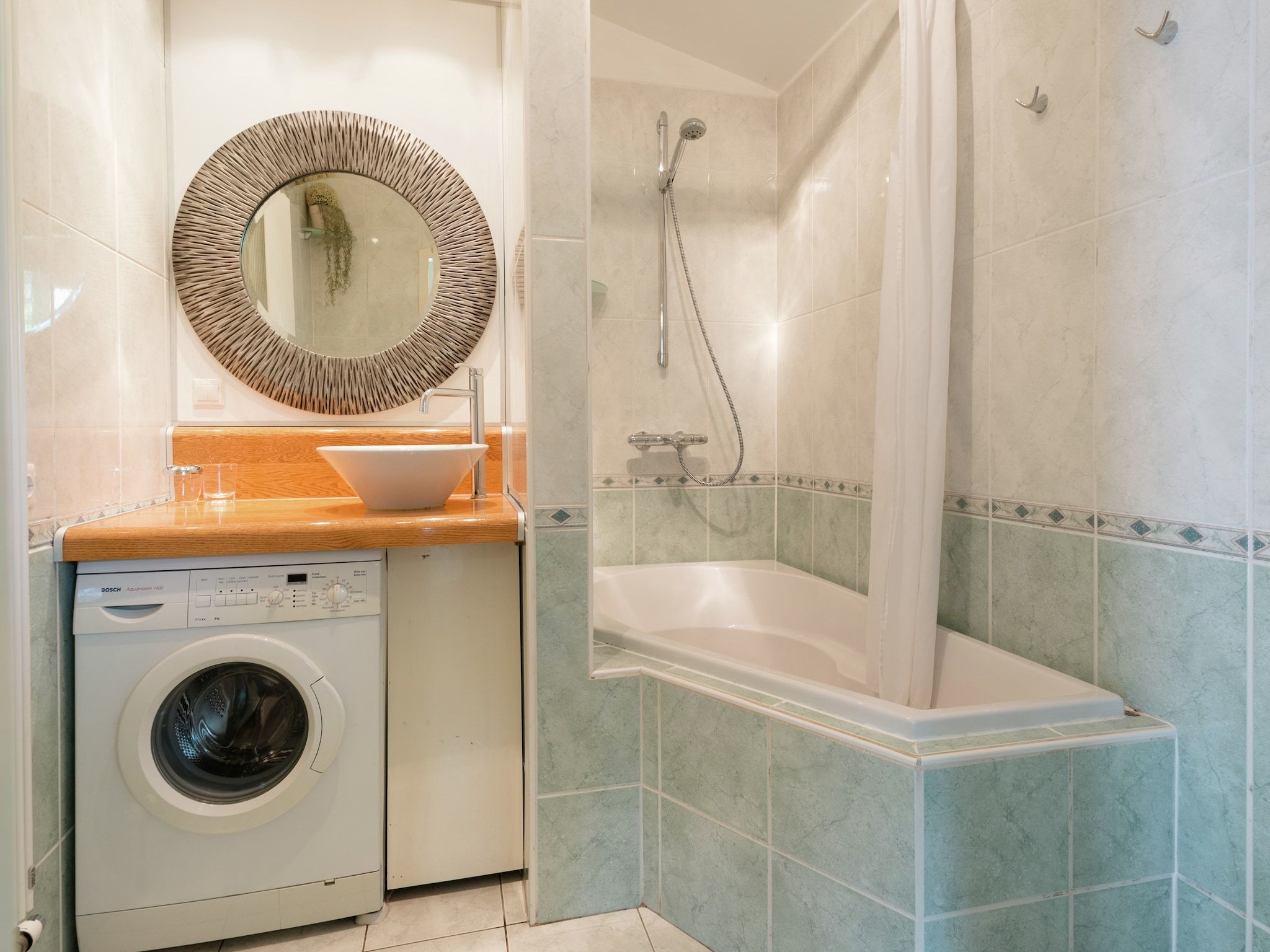 De badkamer van De Strandvogel in Julianadorp