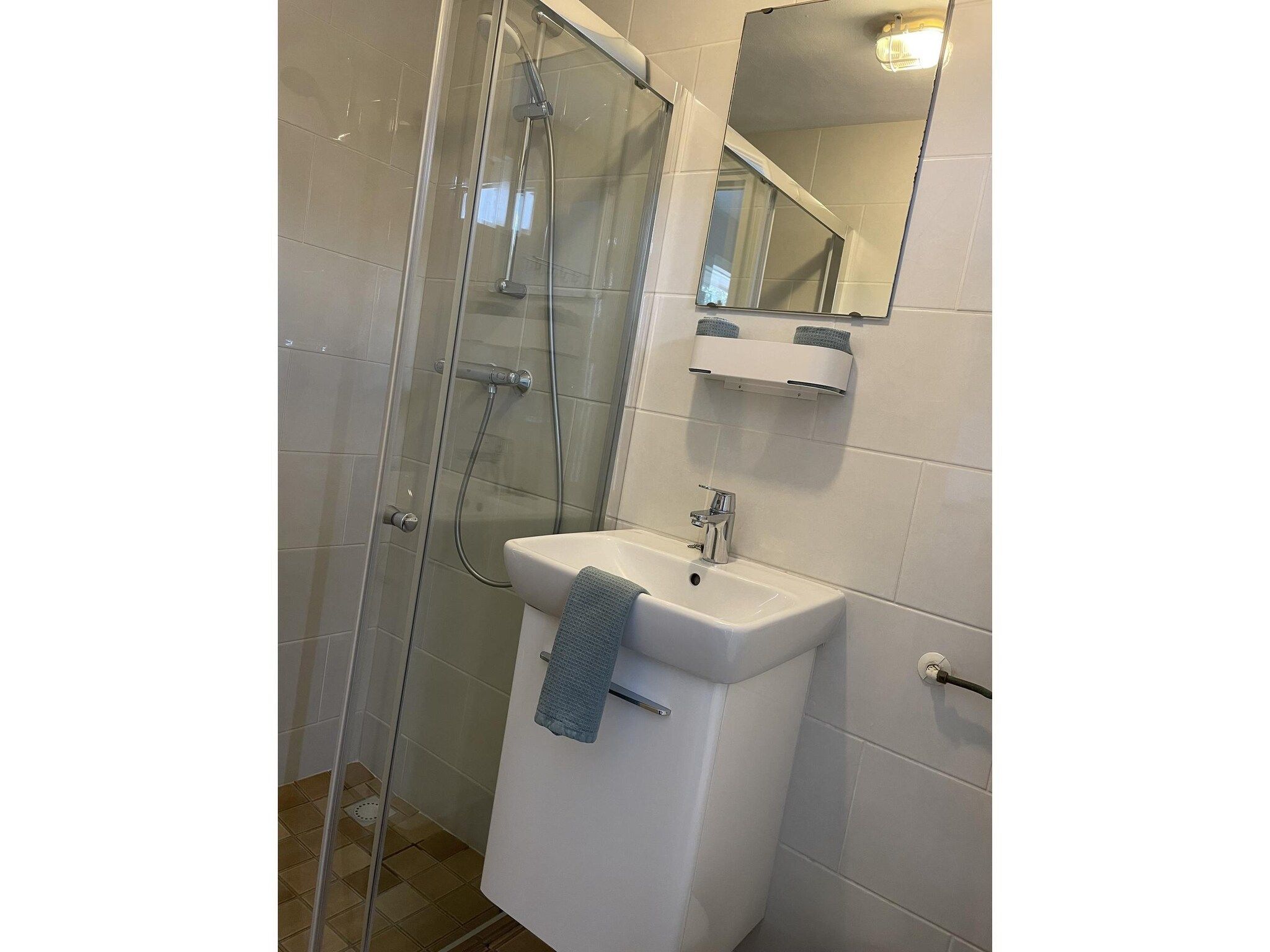 De badkamer van Buenaventura in Egmond aan den Hoef
