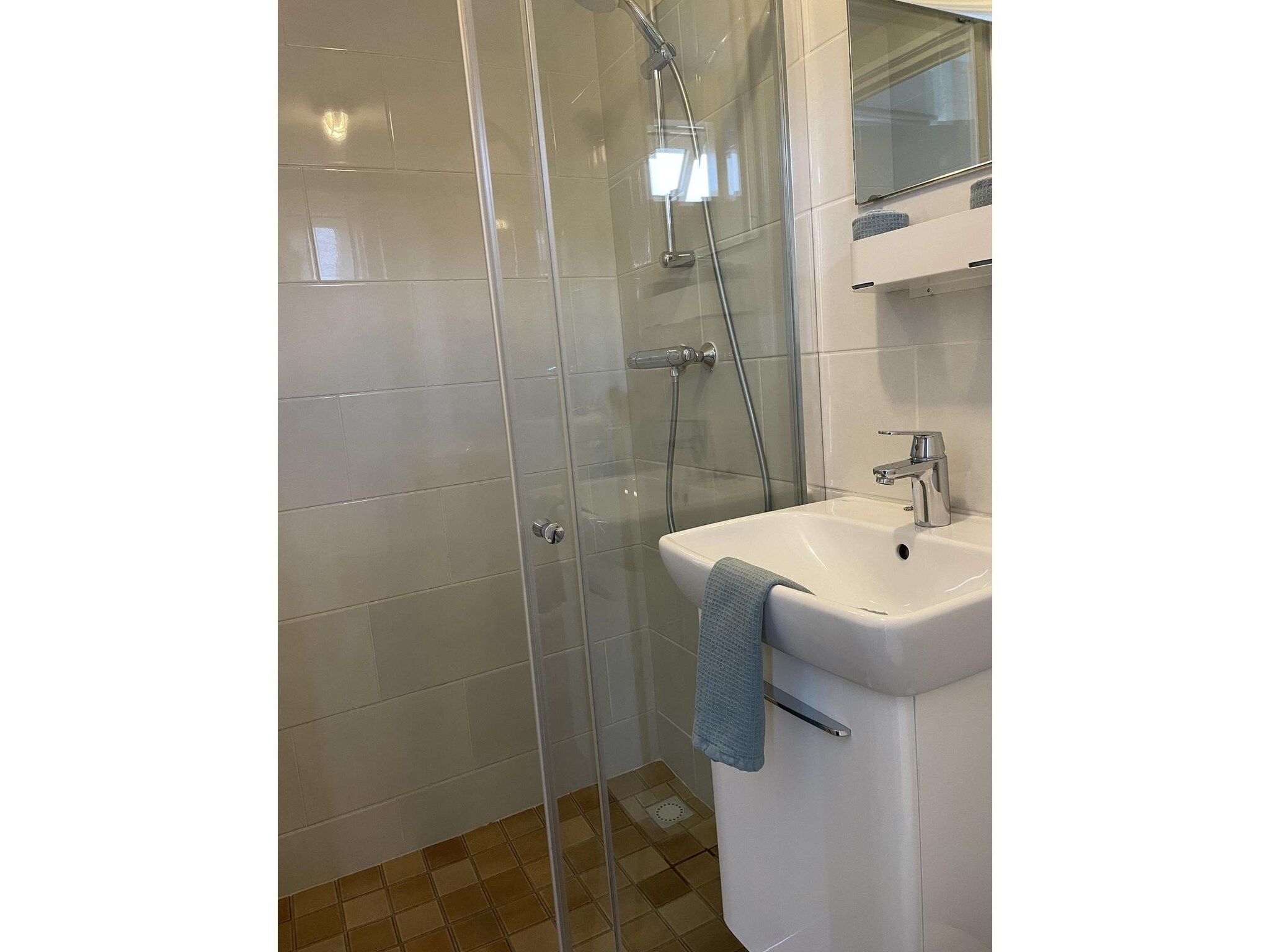 De badkamer van Buenaventura in Egmond aan den Hoef