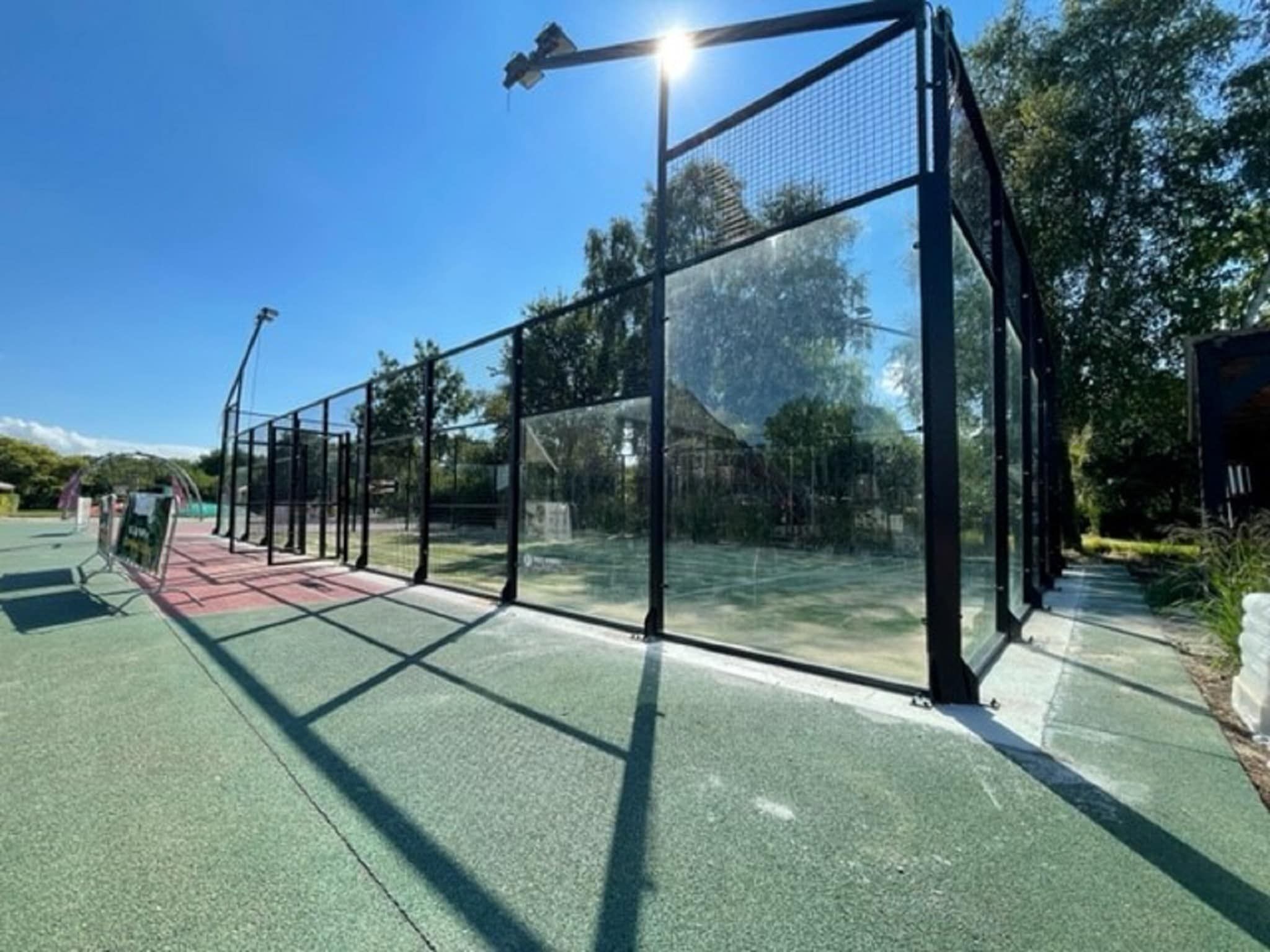 Parkfaciliteiten bij Villapark De Weerribben 5 in Paasloo