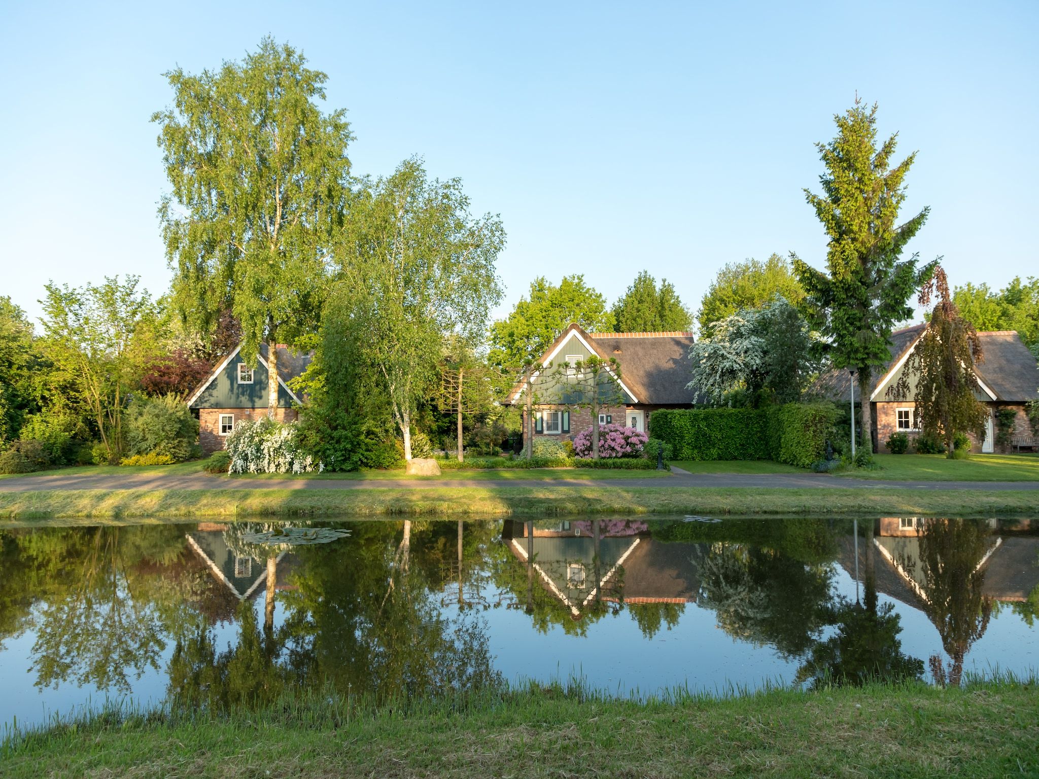 Parkfaciliteiten bij Villapark De Weerribben 3 in Paasloo