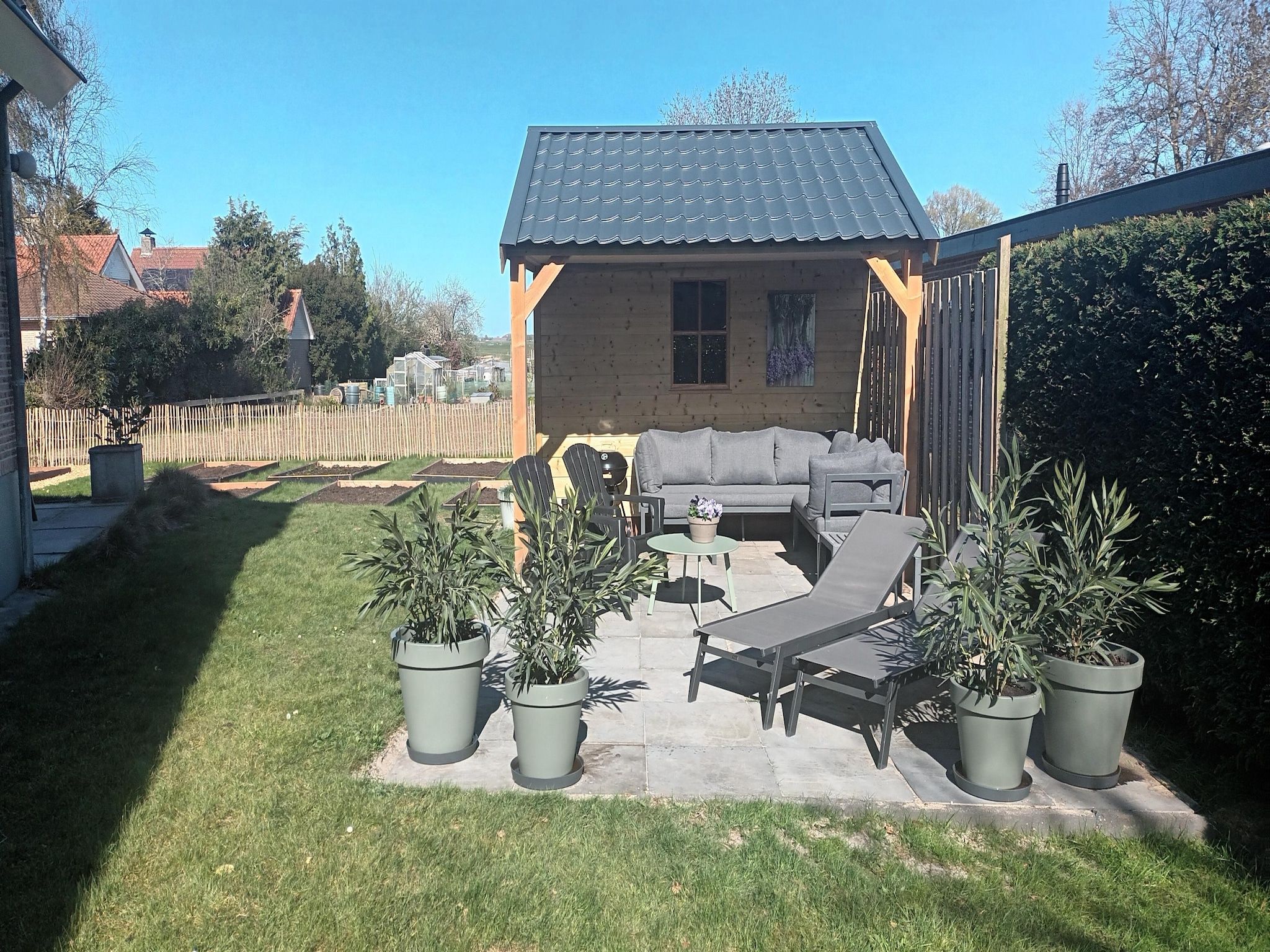 De tuin van Fancy in Groet