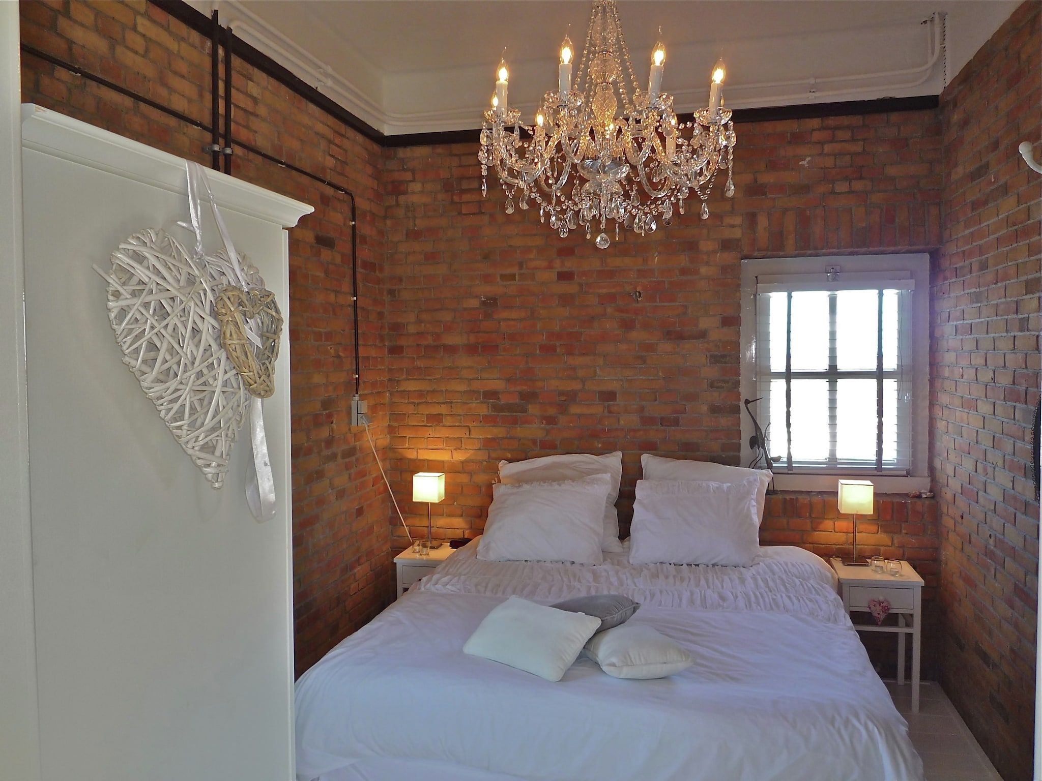 Een slaapkamer van De Kustwachttoren in Huisduinen