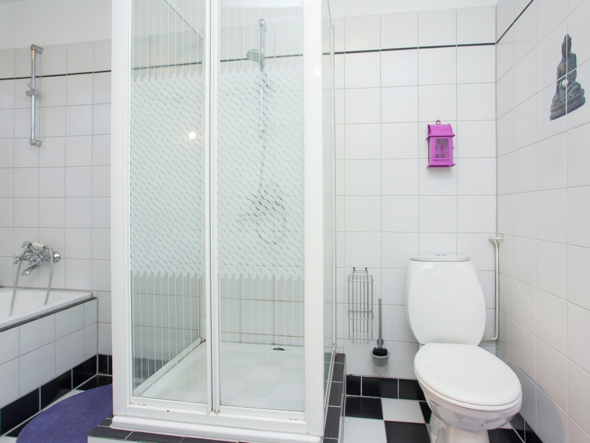 De badkamer van Het Singeltje in Alkmaar