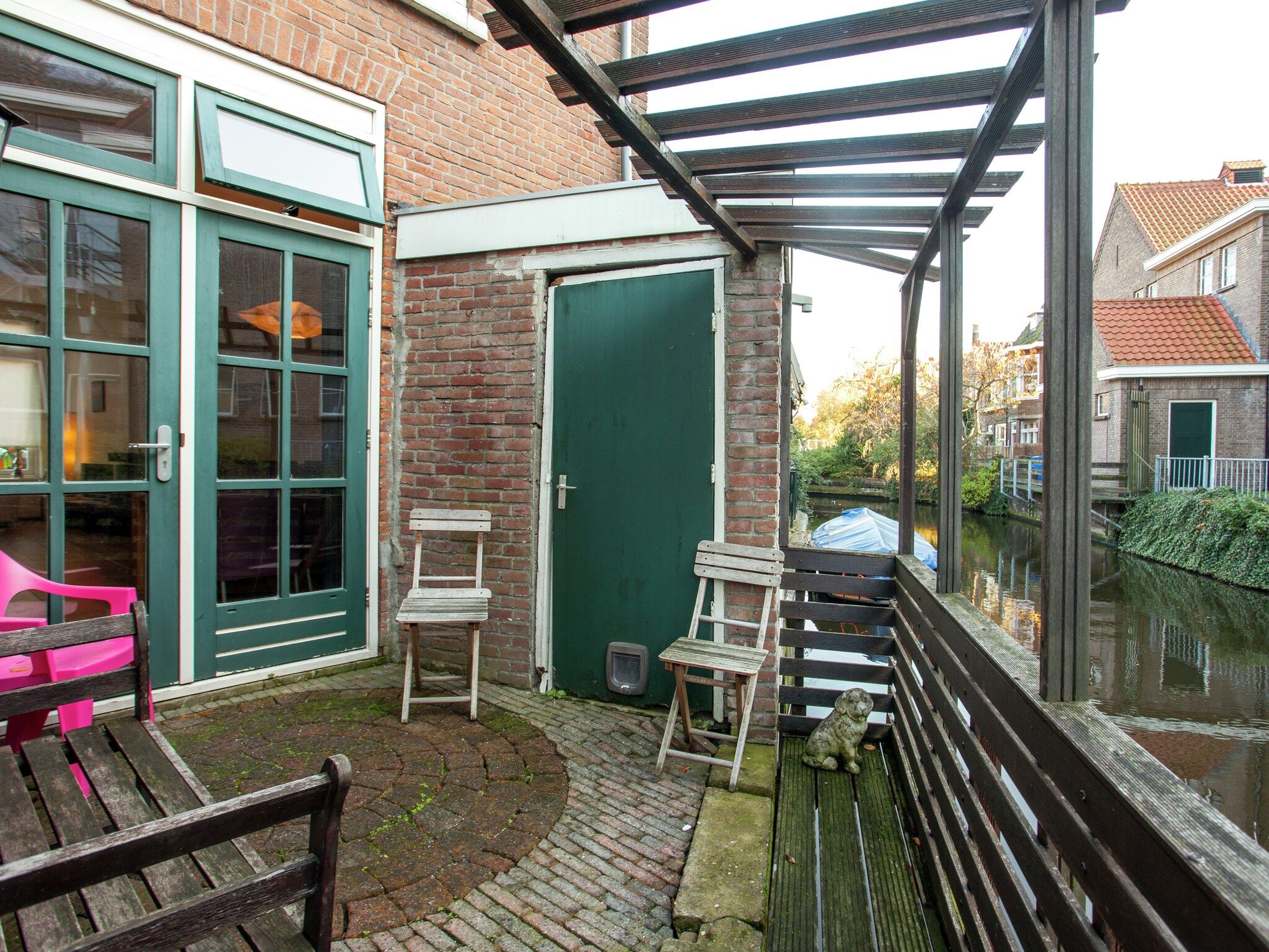 Het terras van Het Singeltje in Alkmaar