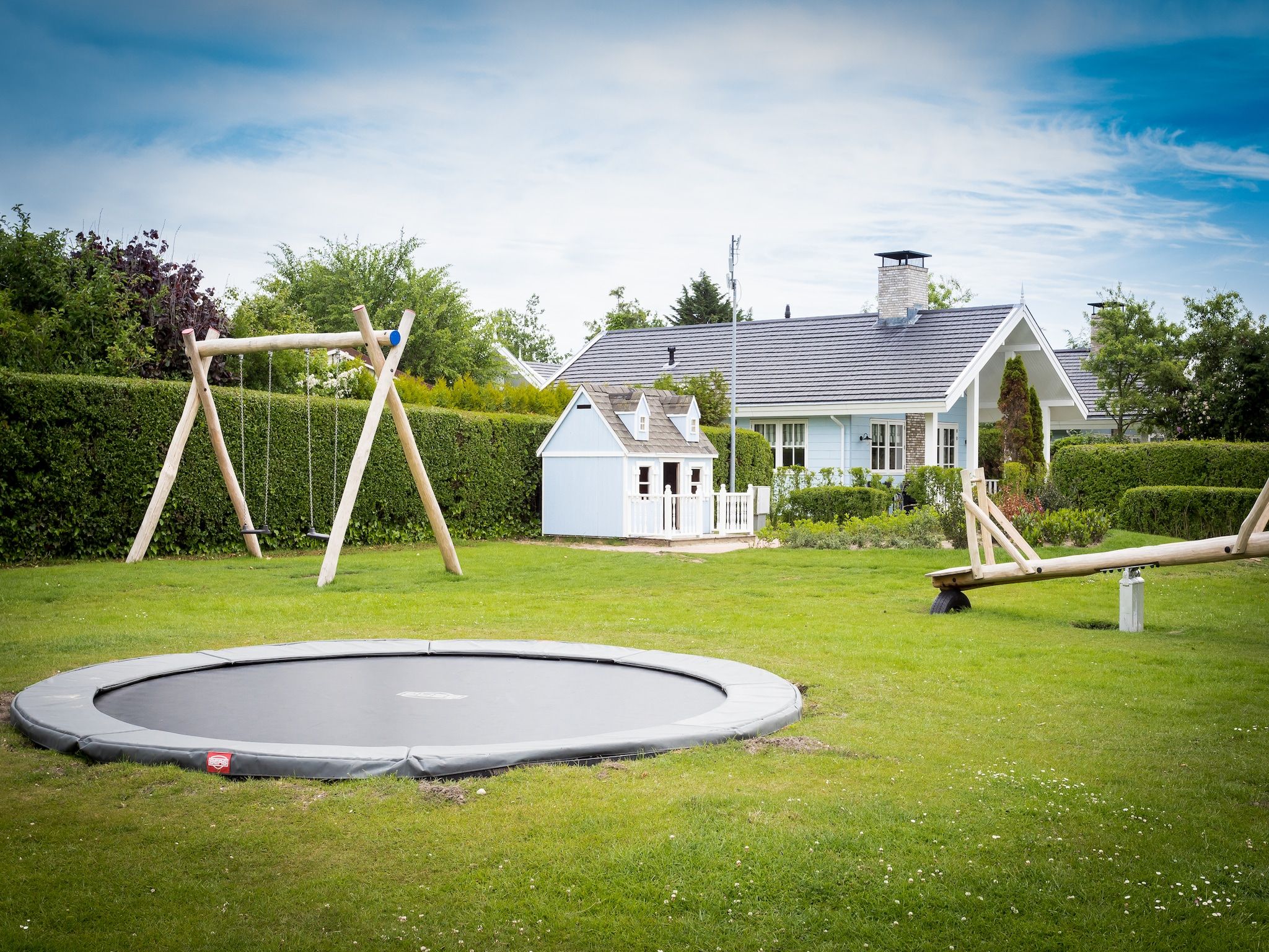 Parkfaciliteiten bij Bungalowpark de Gouden Spar 2 in Noordwijk