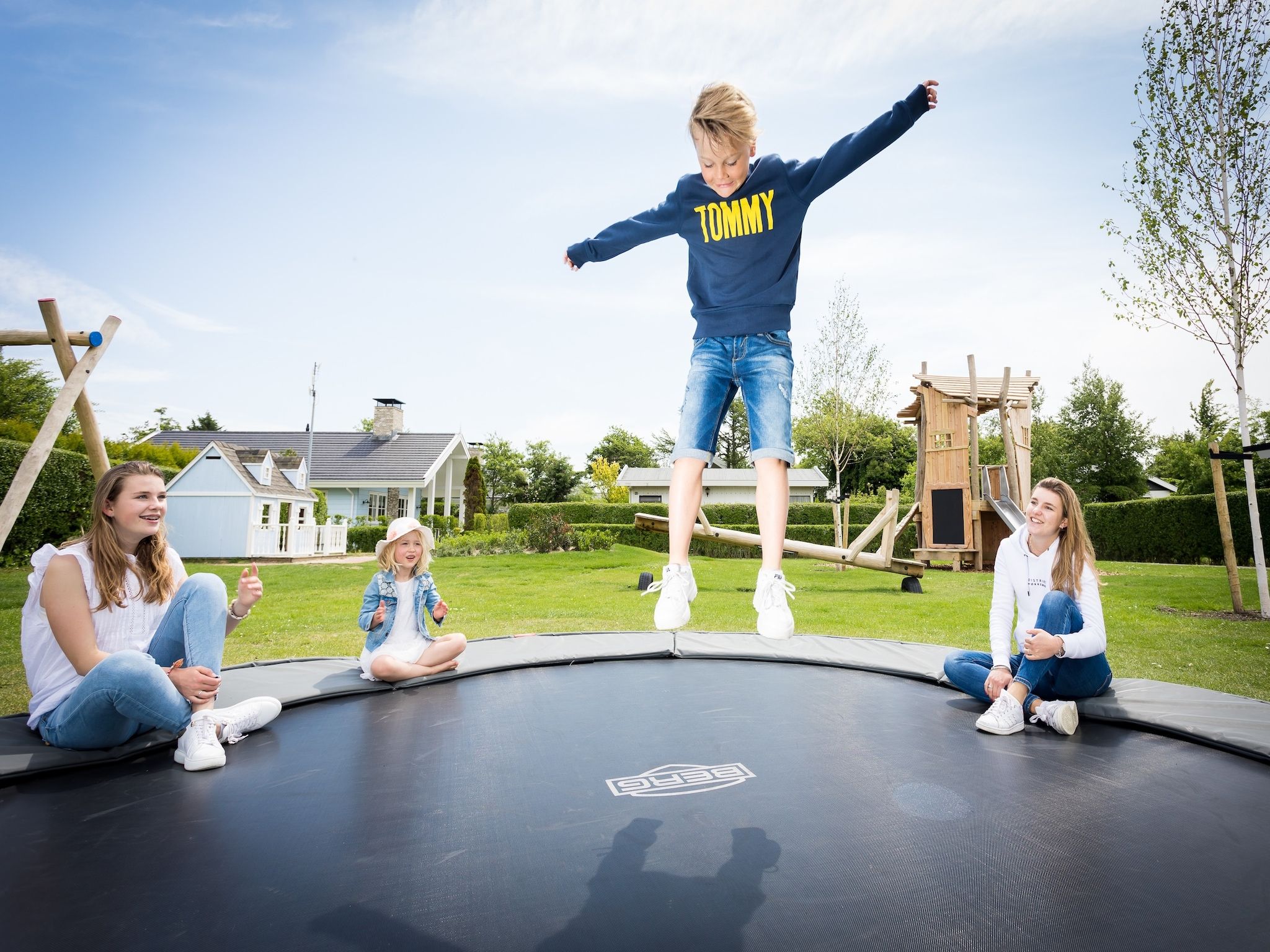 Parkfaciliteiten bij Bungalowpark de Gouden Spar 4 in Noordwijk