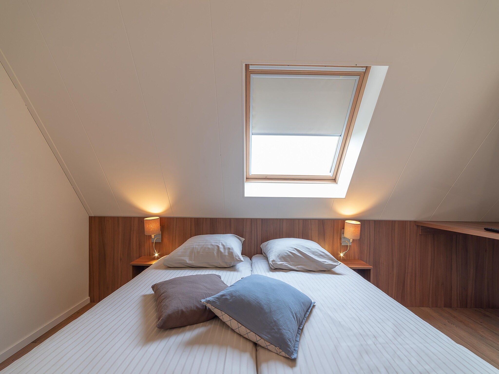 Een slaapkamer van Charming Beveland - 1 in Colijnsplaat